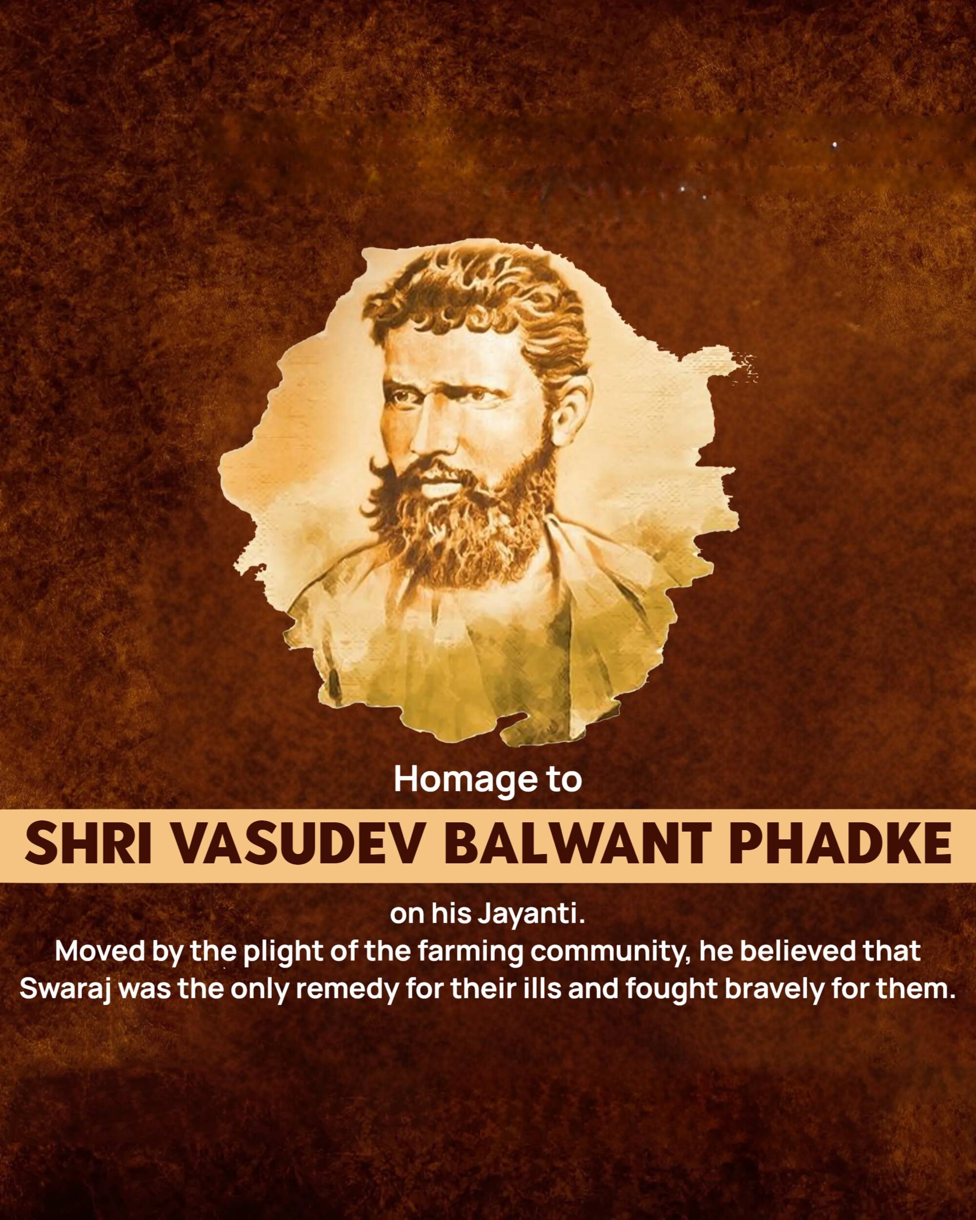 Vasudev Balwant Phadke Jayanti