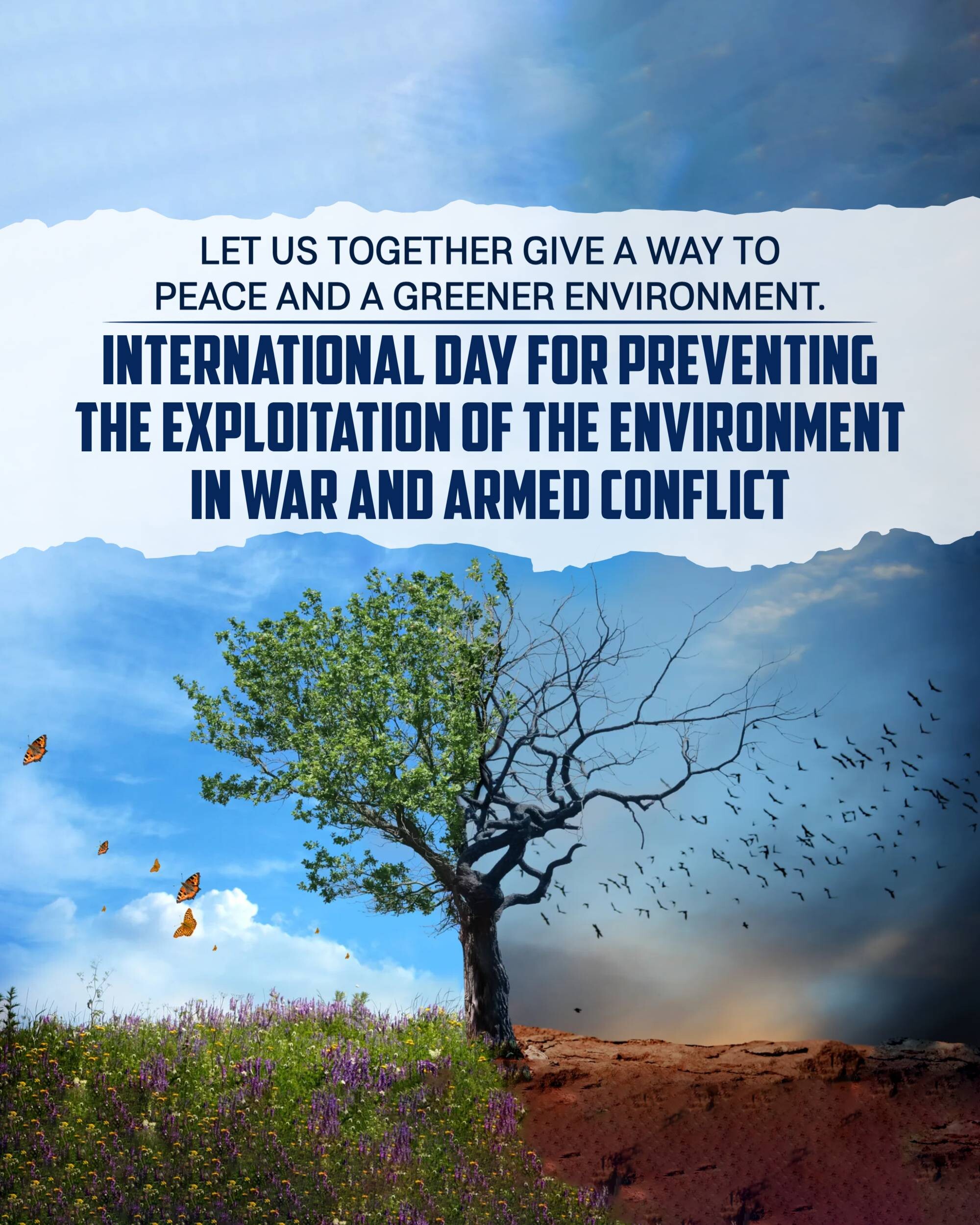 International Day for Saving Environment in War