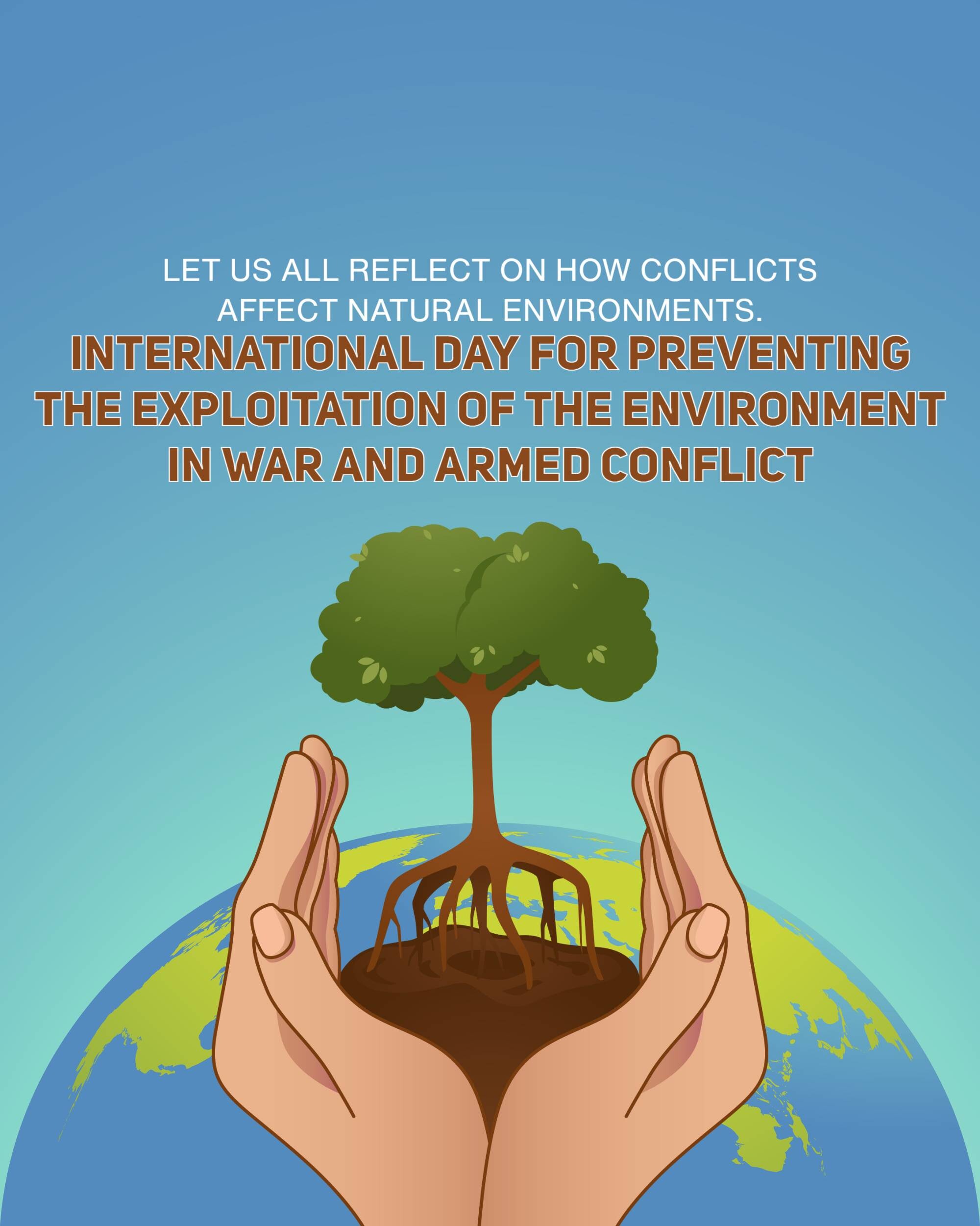 International Day for Saving Environment in War