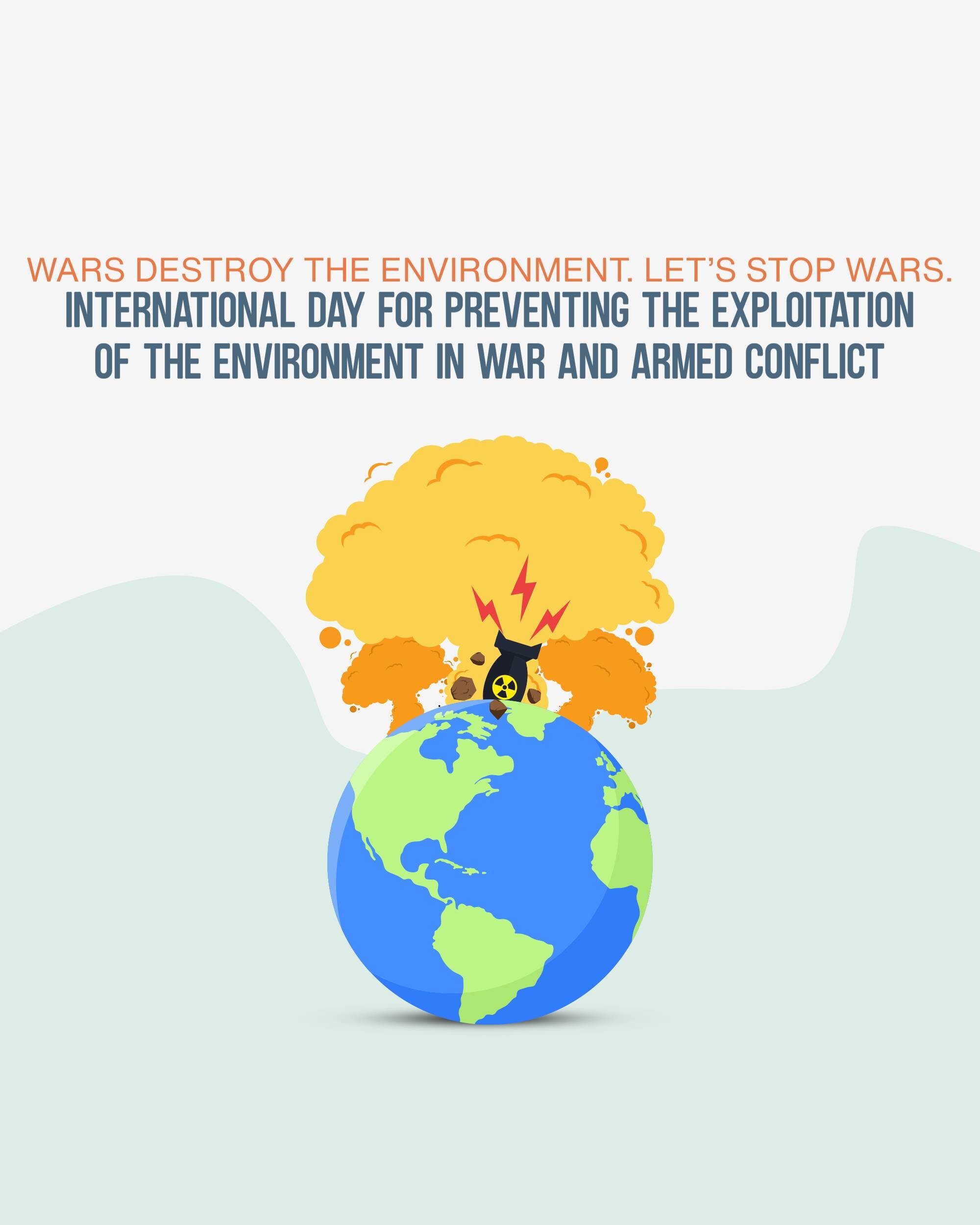 International Day for Saving Environment in War