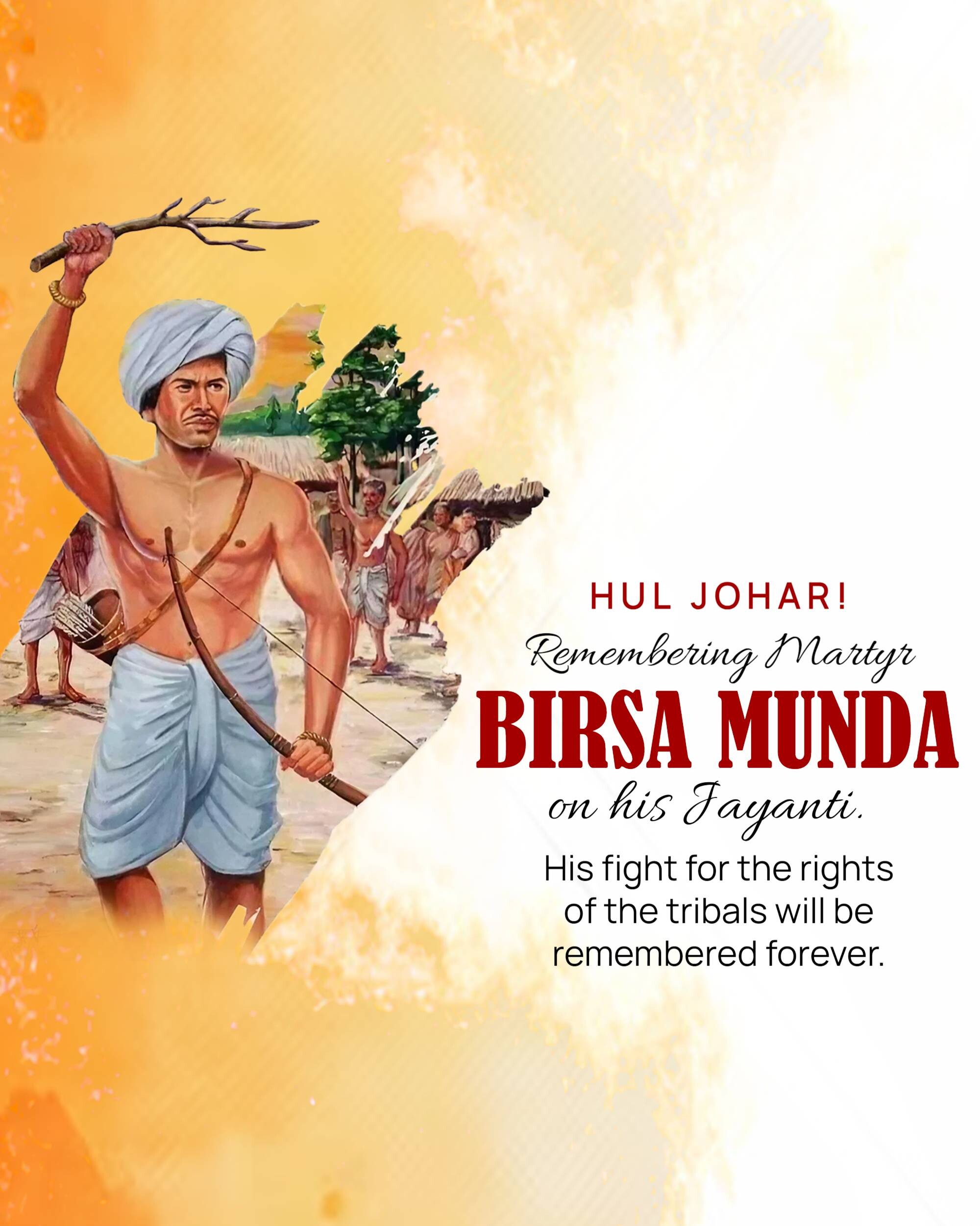 Birsa Munda Jayanti