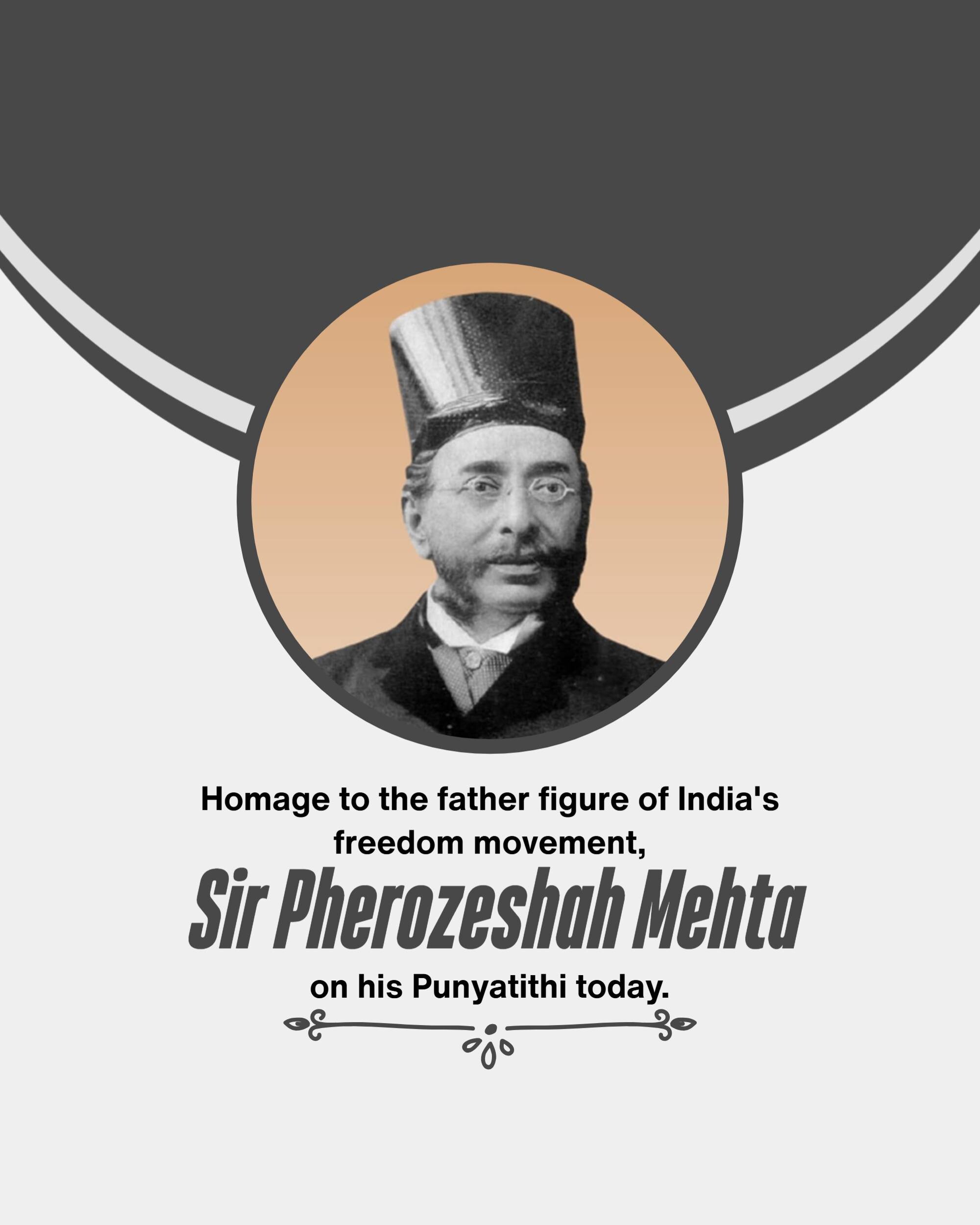 Pherozeshah Mehta Punyatithi
