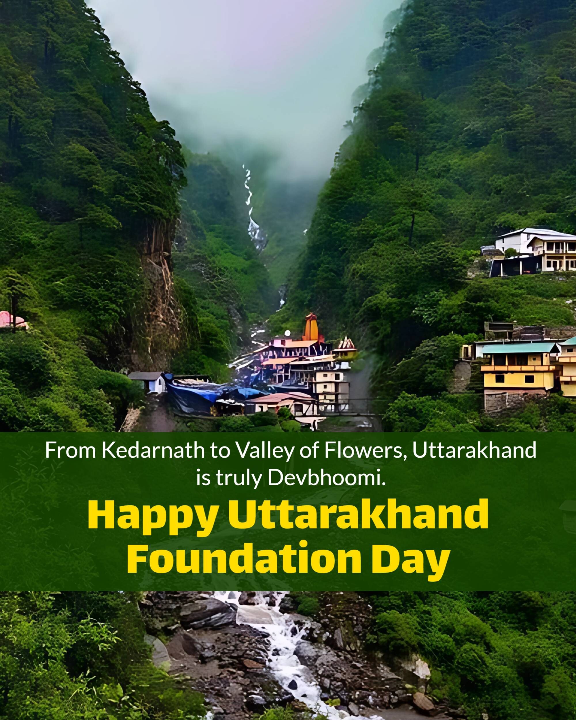 Uttarakhand Foundation Day