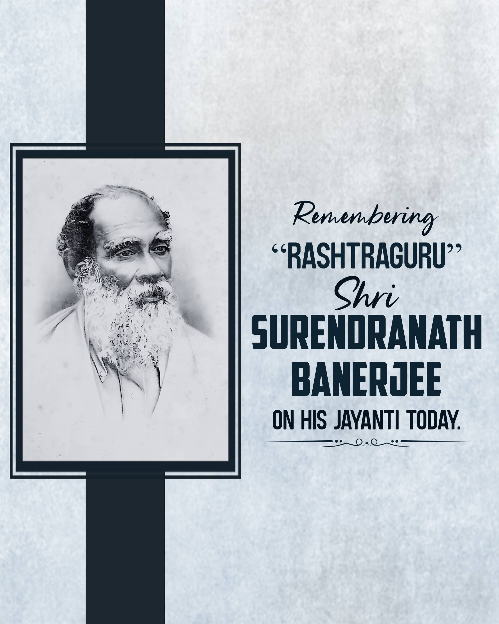 Surendranath Banerjee Jayanti