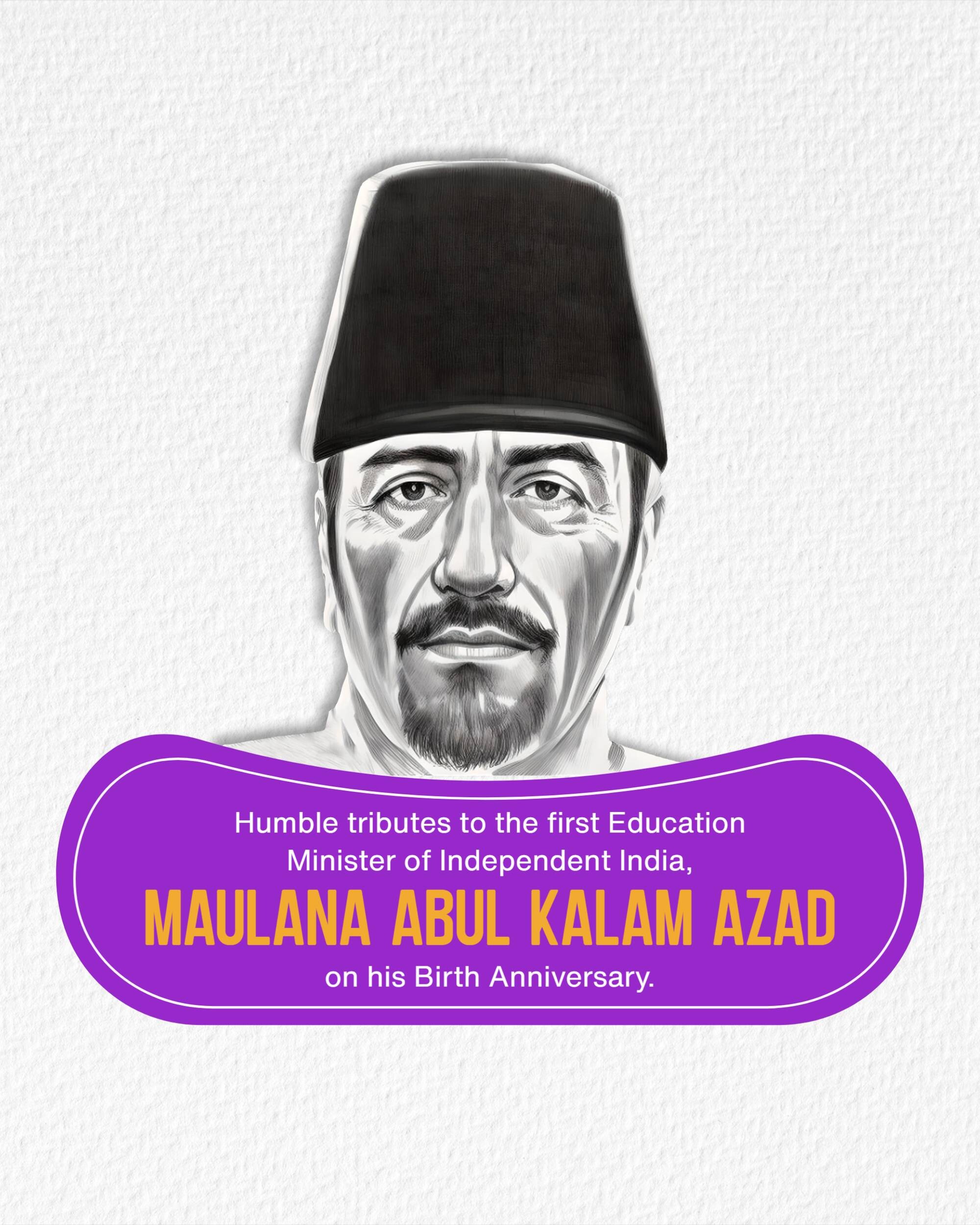 Abul Kalam Azad Birth Anniversary