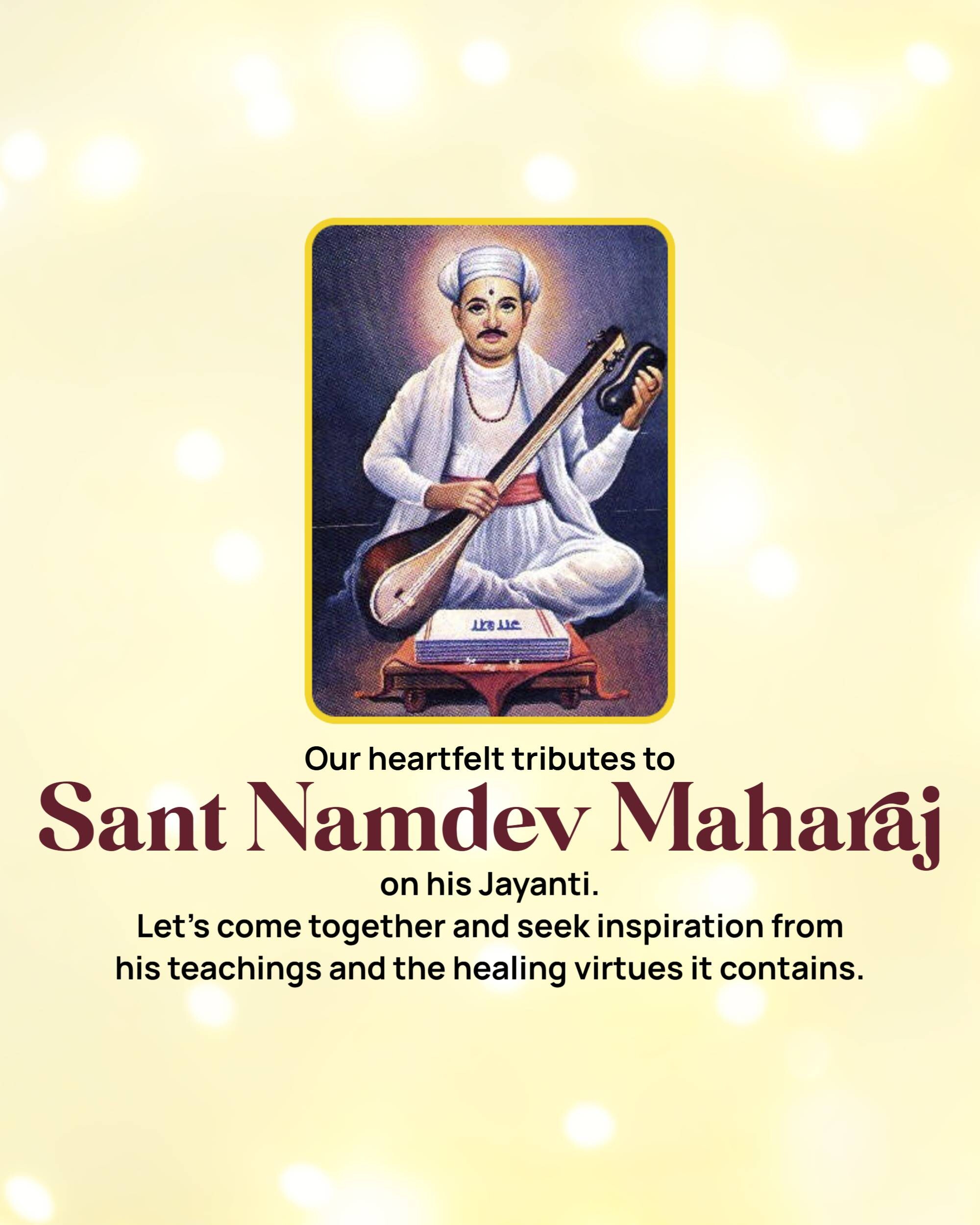Sant Namdev Maharaj Jayanti