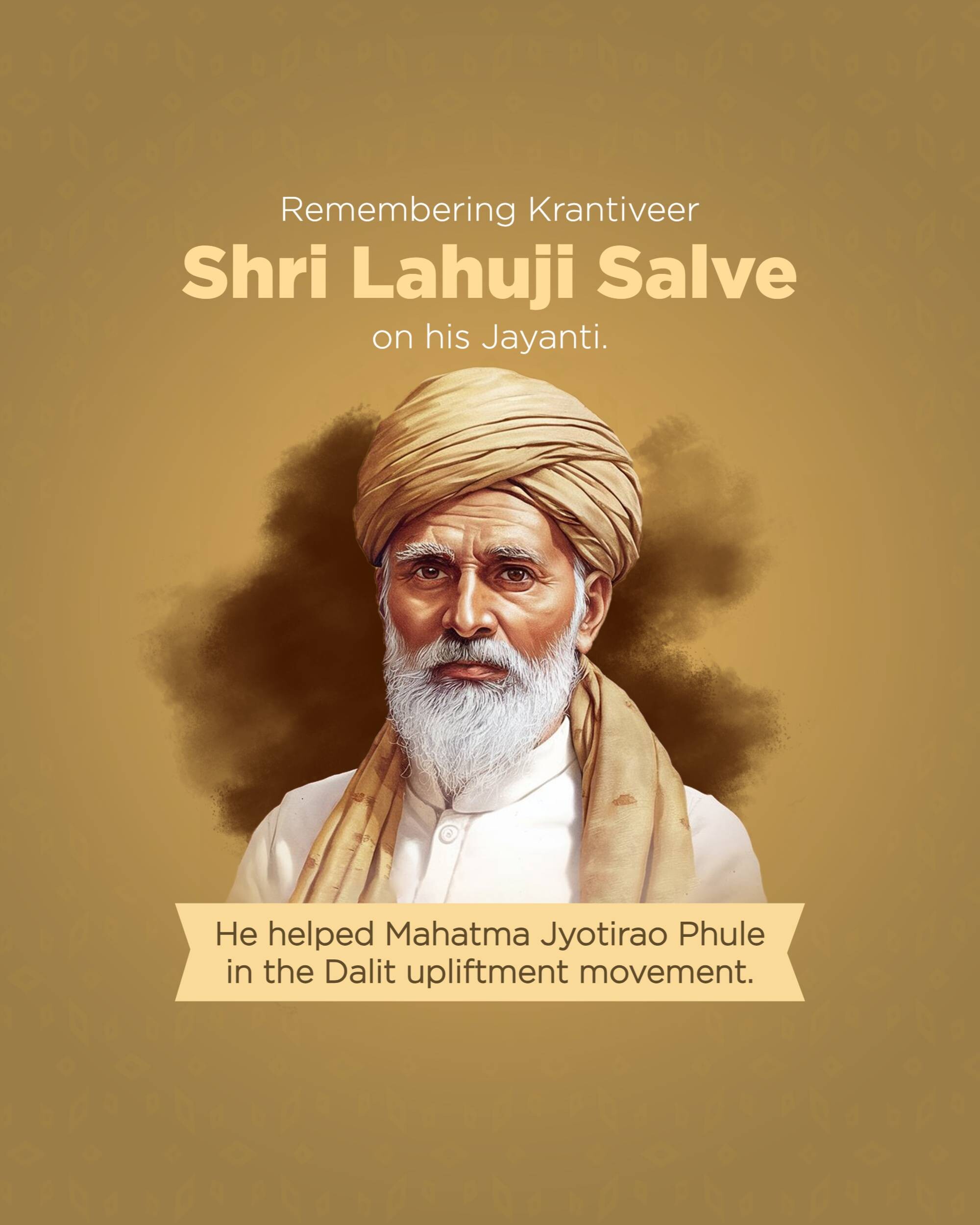 Lahuji Raghoji Salve Jayanti