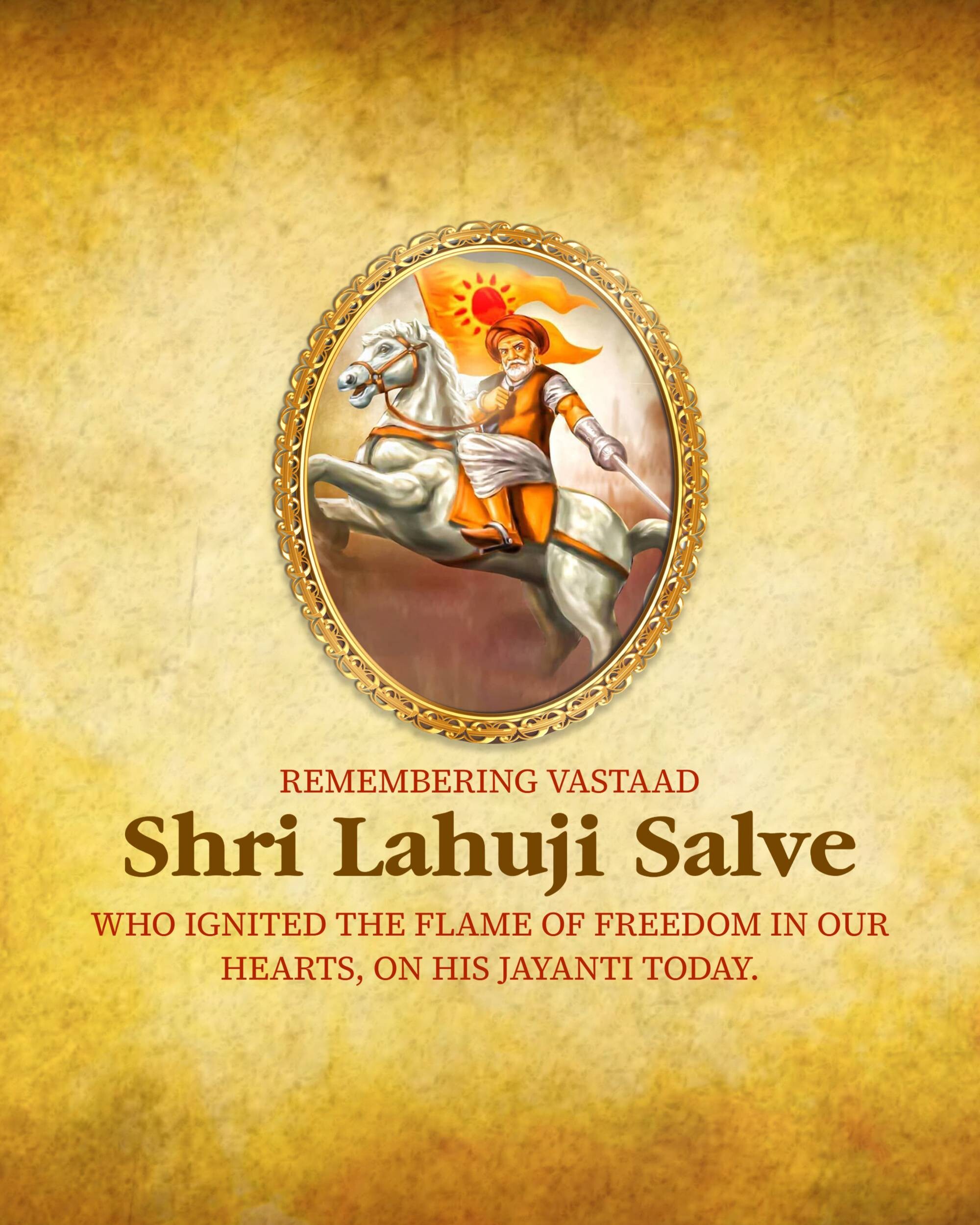 Lahuji Raghoji Salve Jayanti