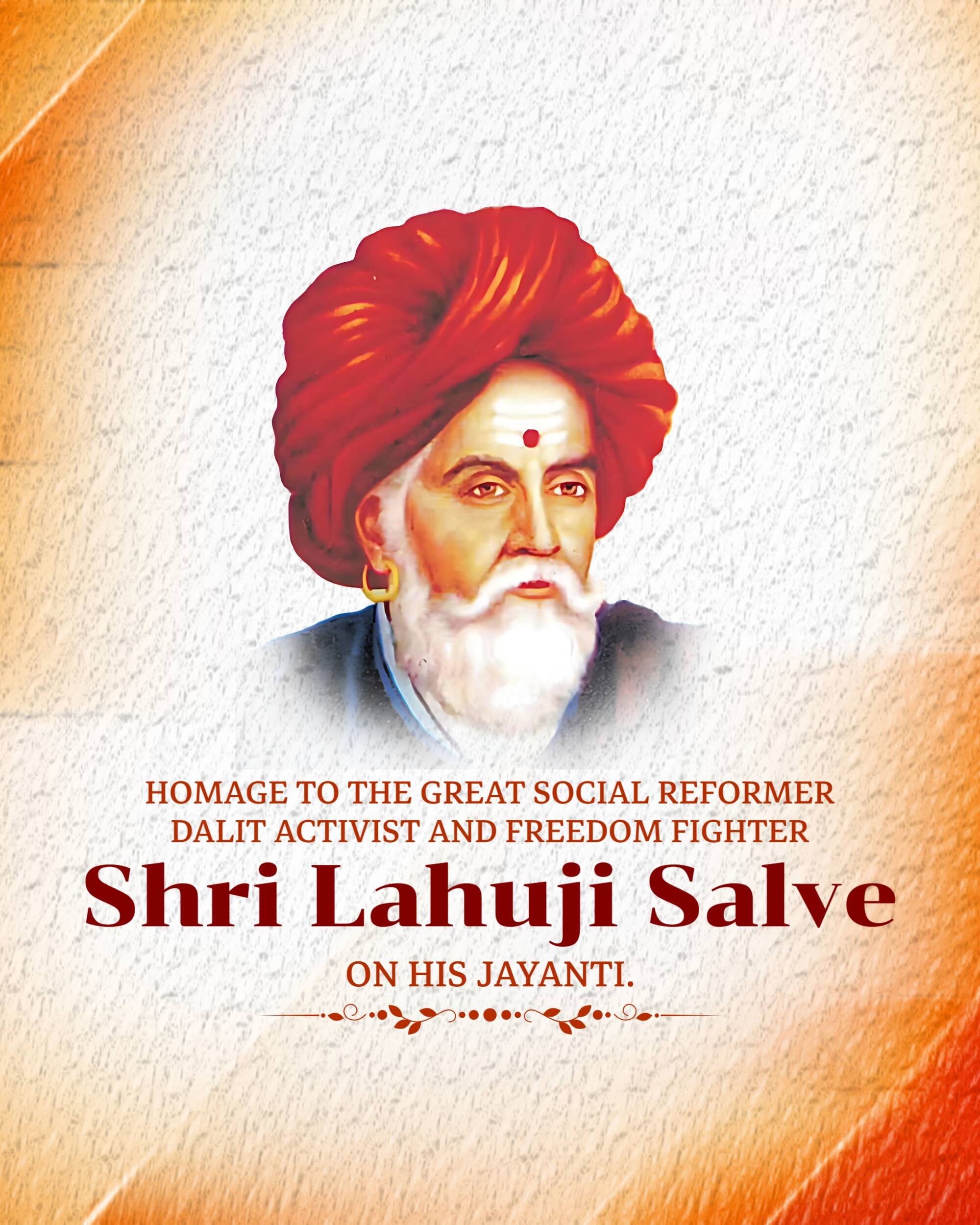 Lahuji Raghoji Salve Jayanti