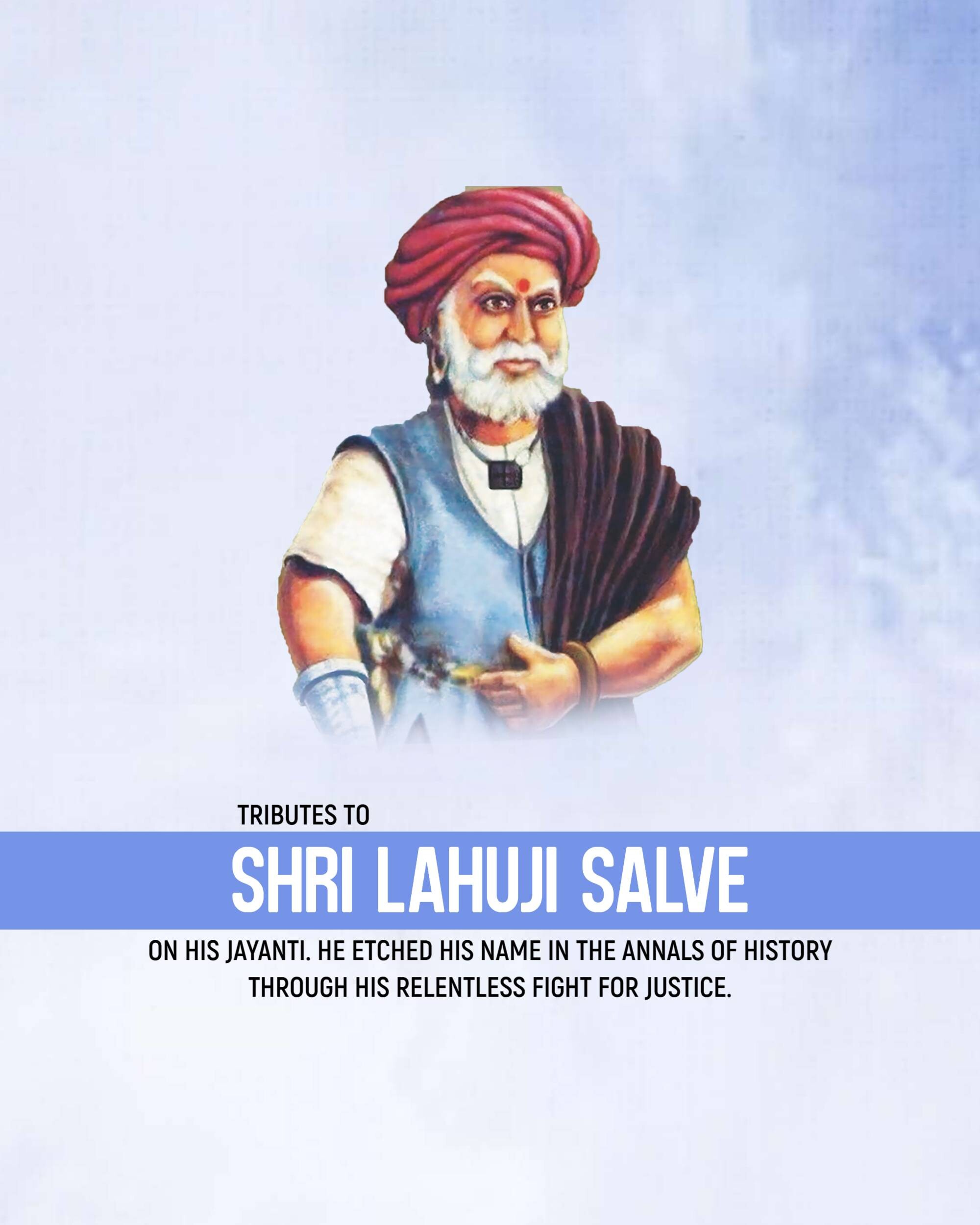 Lahuji Raghoji Salve Jayanti
