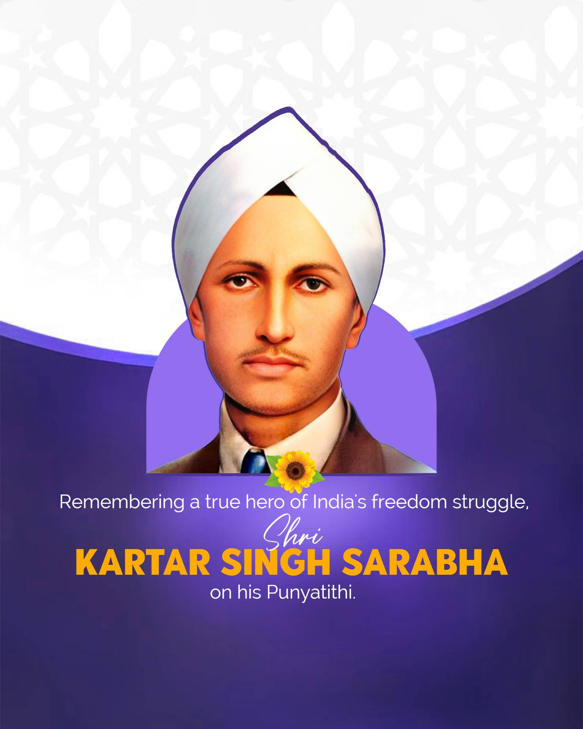 Kartar Singh Sarabha  Martyrdom Day