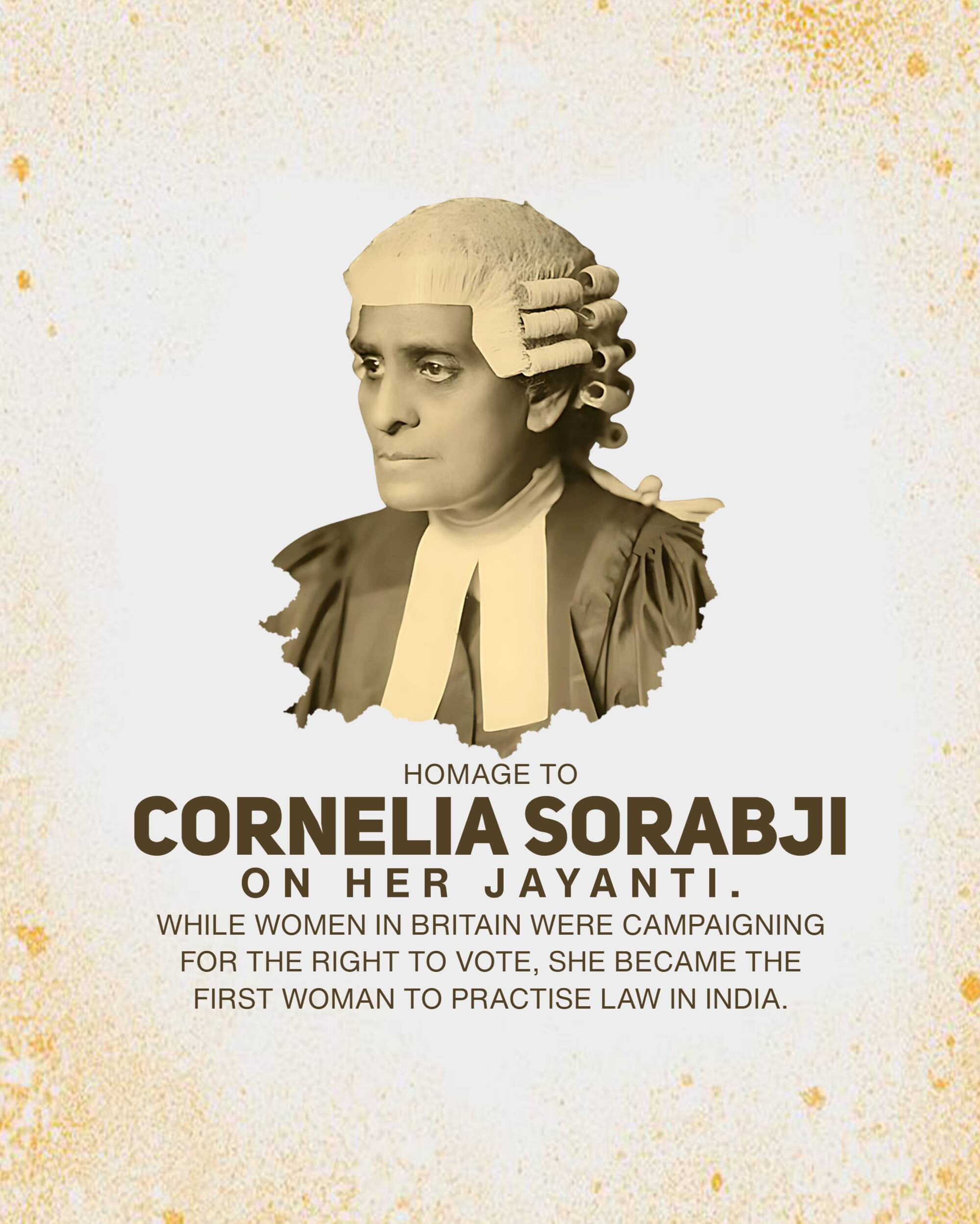 Cornelia Sorabji Jayanti