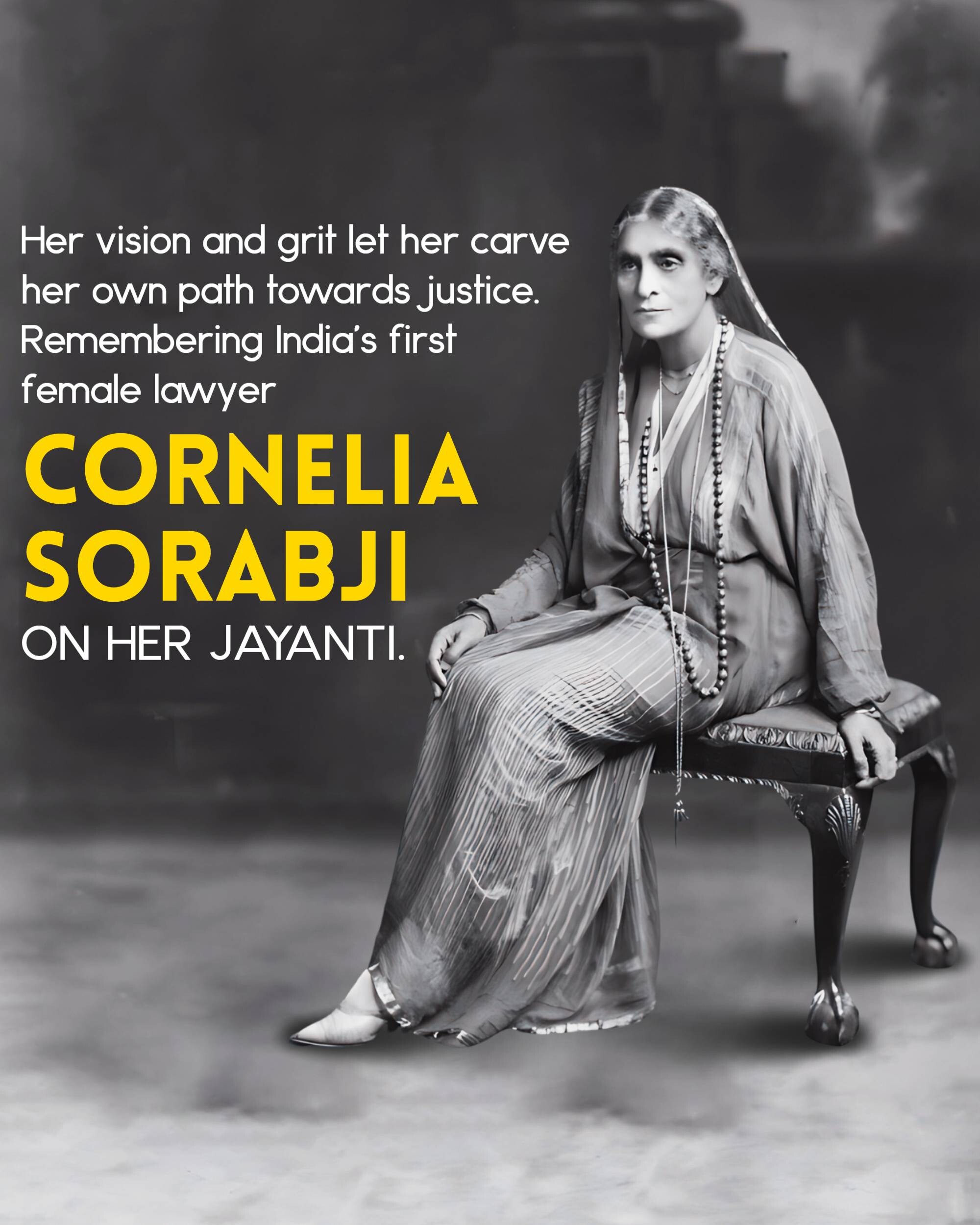 Cornelia Sorabji Jayanti