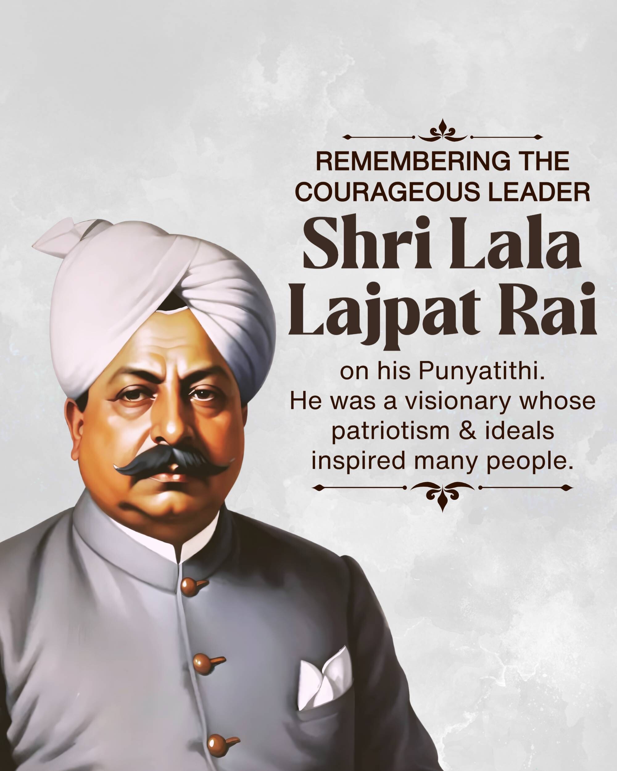 Lala Lajpat Rai Punyatithi