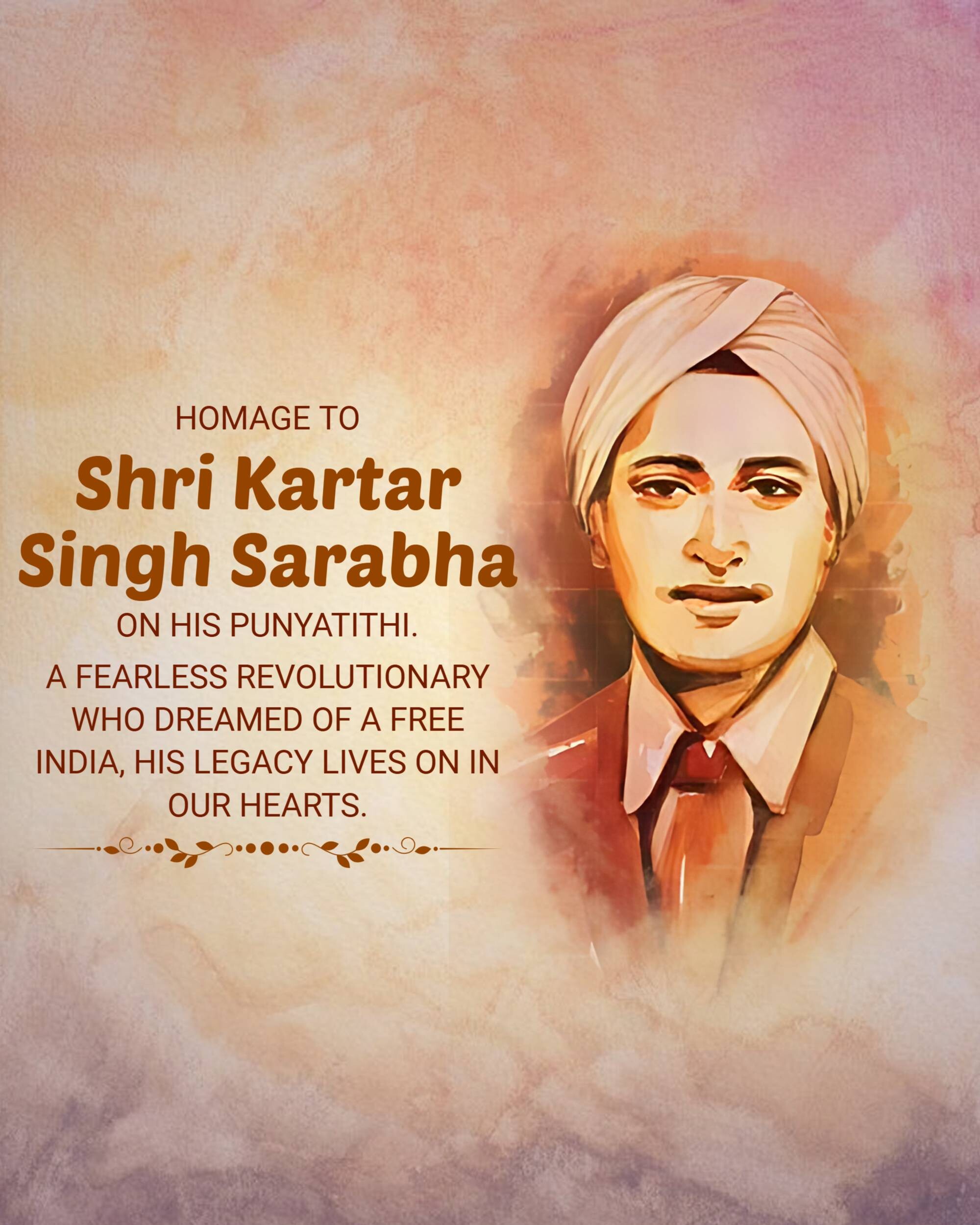 Kartar Singh Sarabha  Martyrdom Day