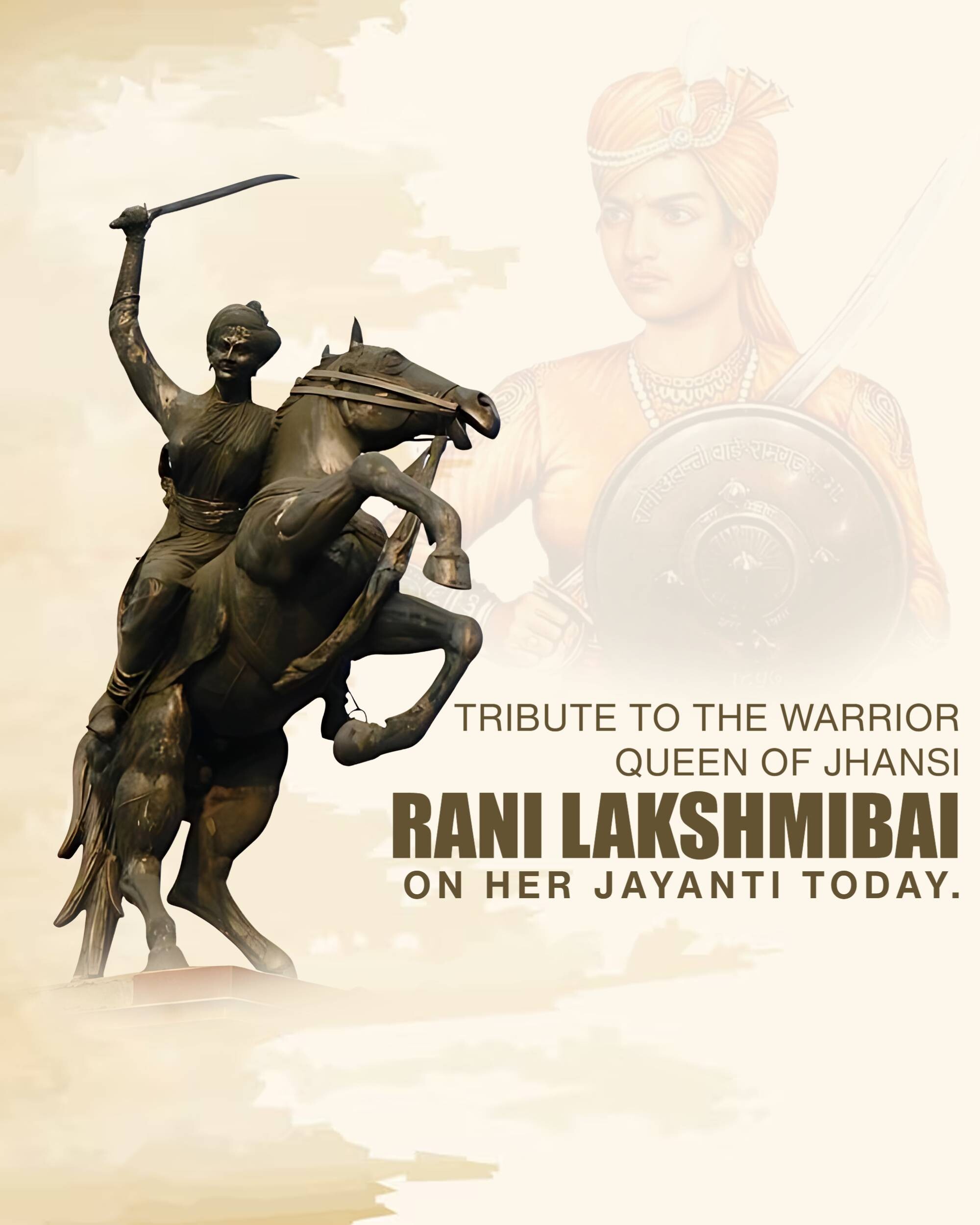 Rani of Jhansi Janm Jayanti