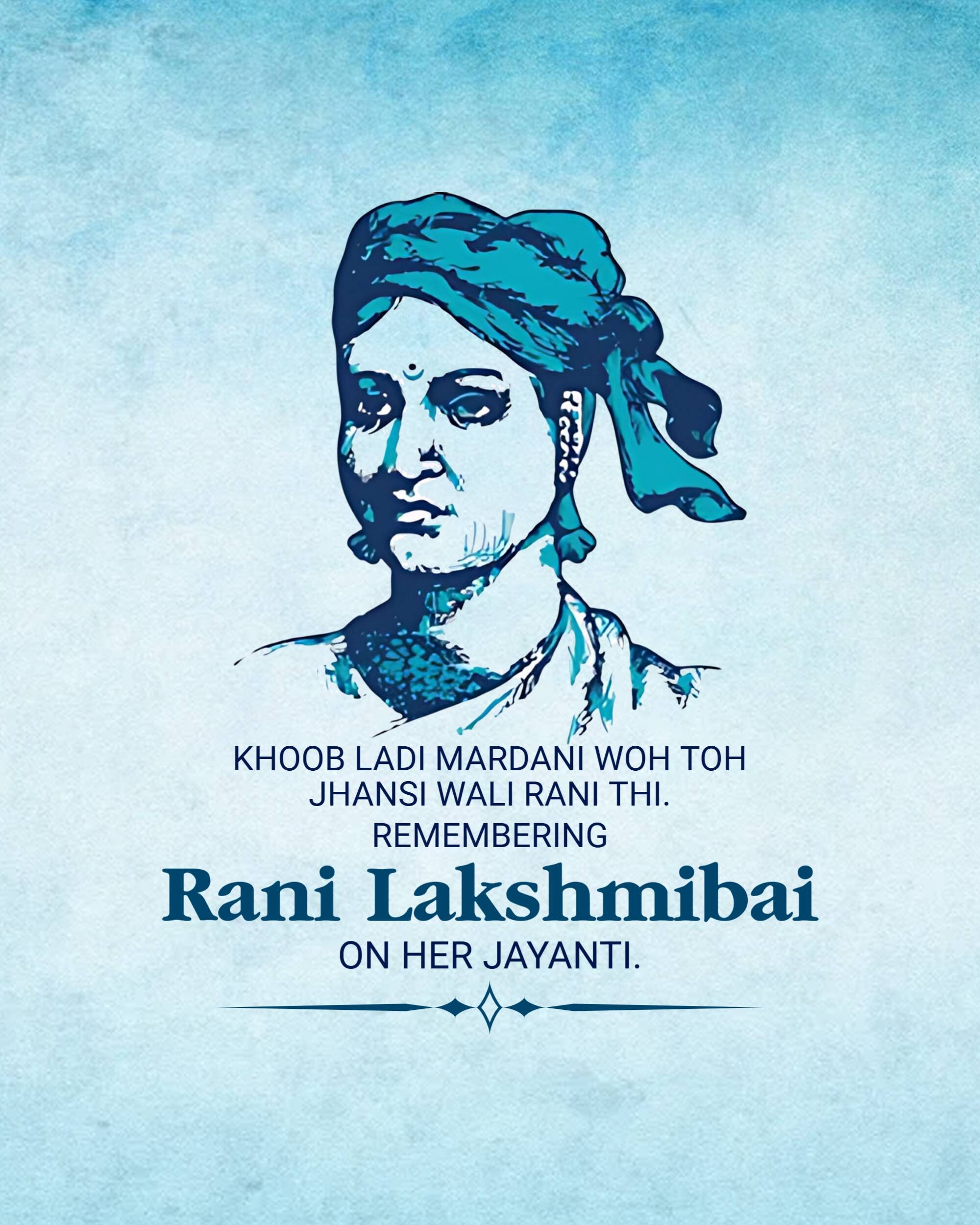 Rani of Jhansi Janm Jayanti
