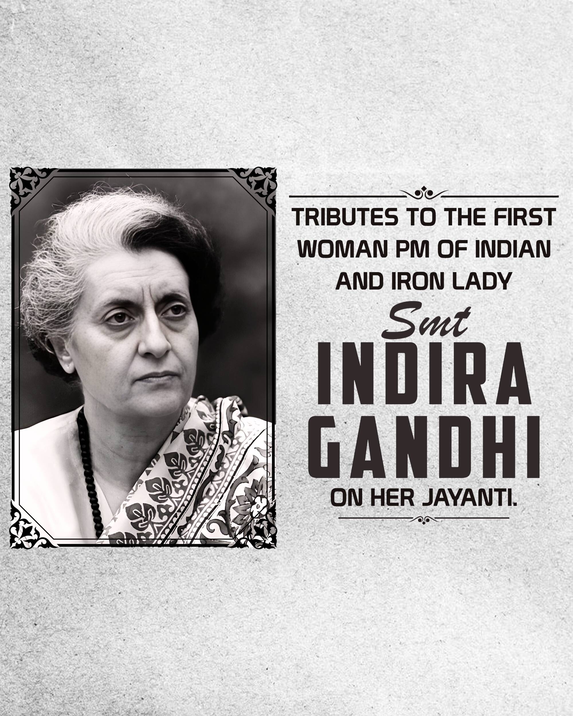 Indira Gandhi Jayanti