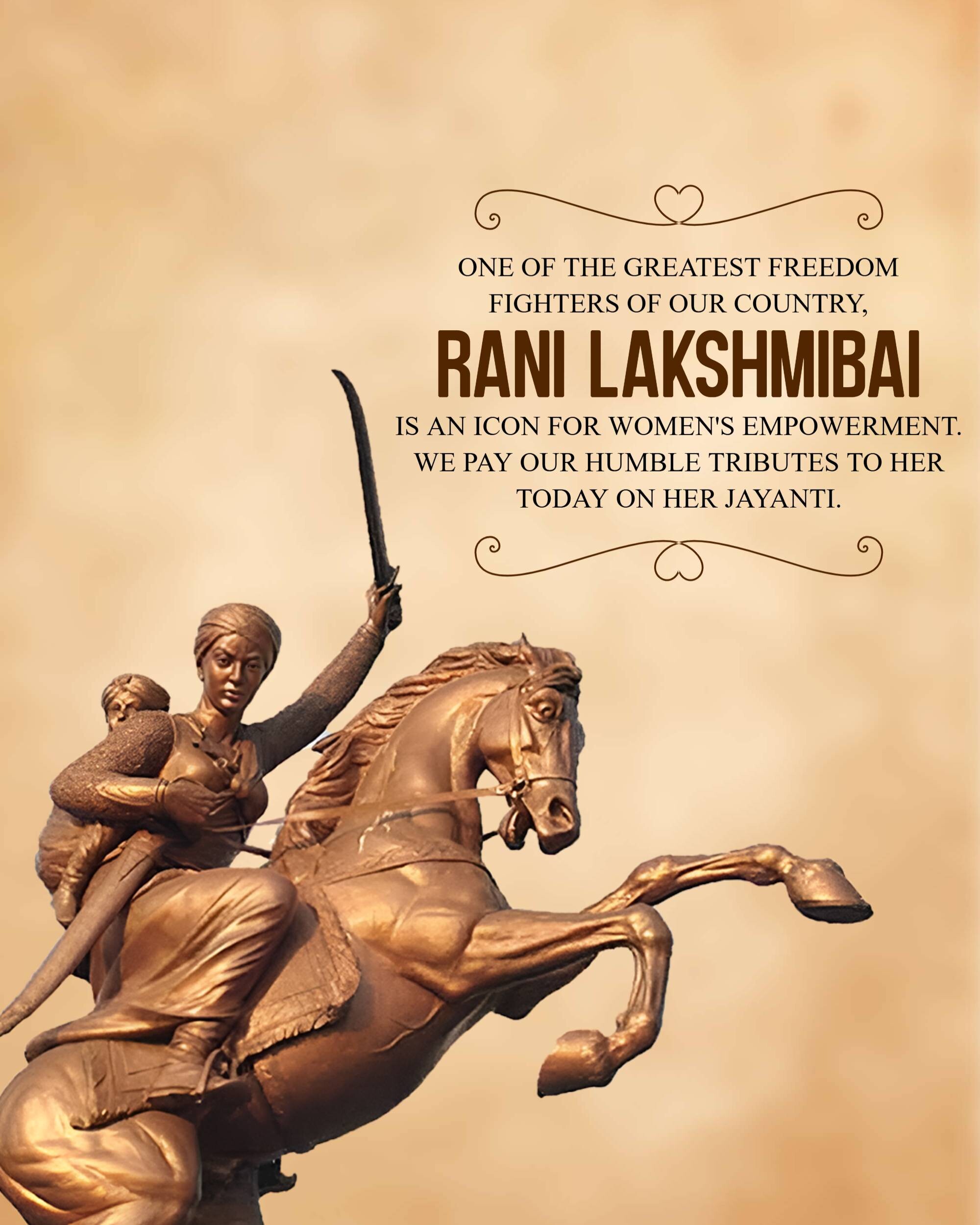 Rani of Jhansi Janm Jayanti