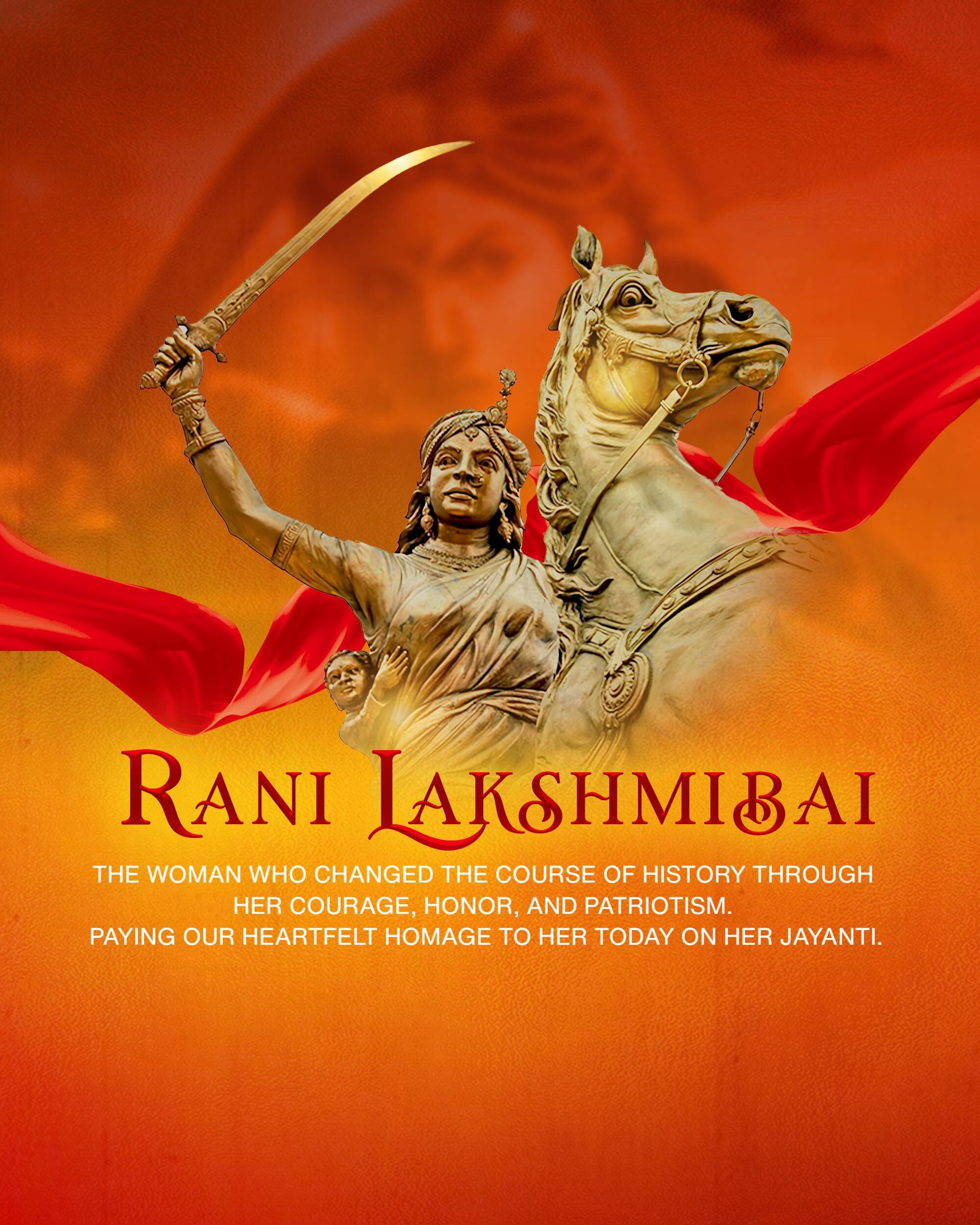Rani of Jhansi Janm Jayanti