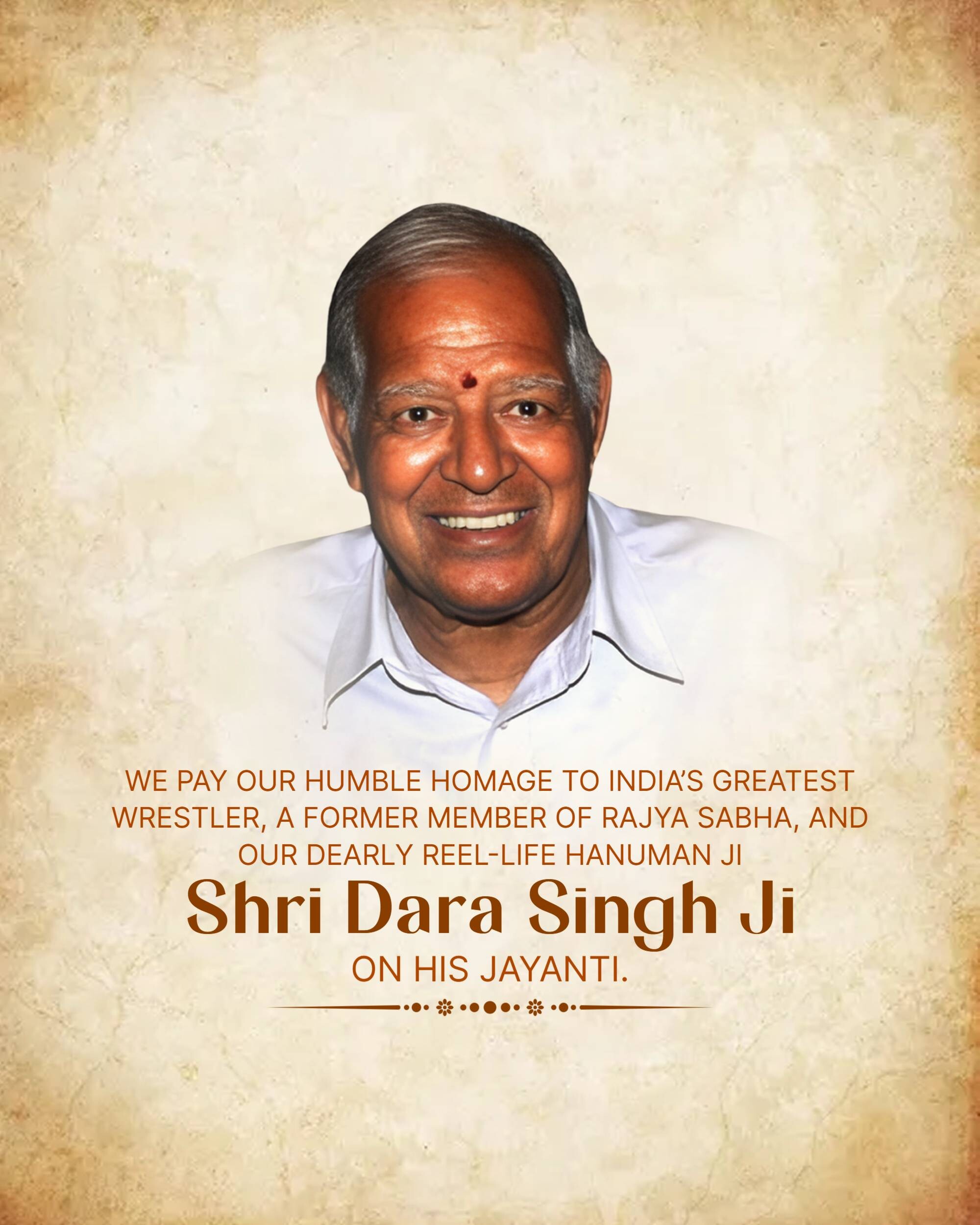 Dara Singh Jayanti
