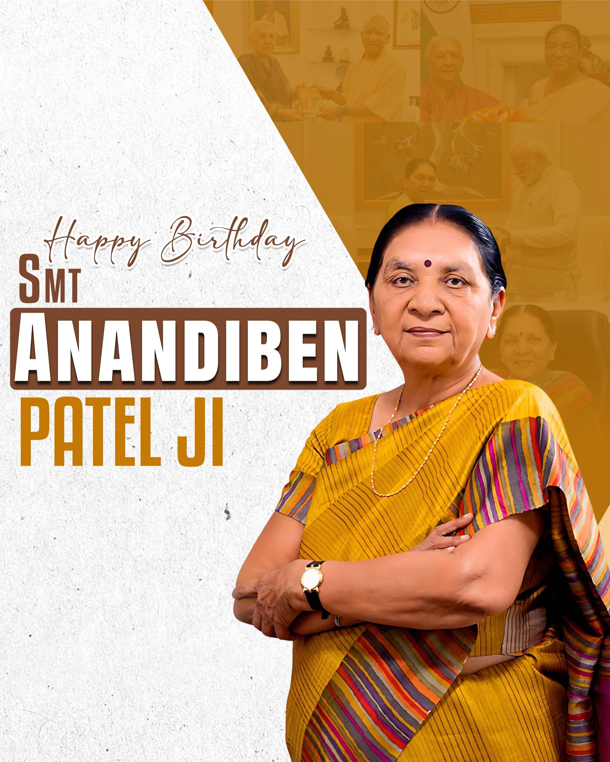 Anandiben Patel Birthday
