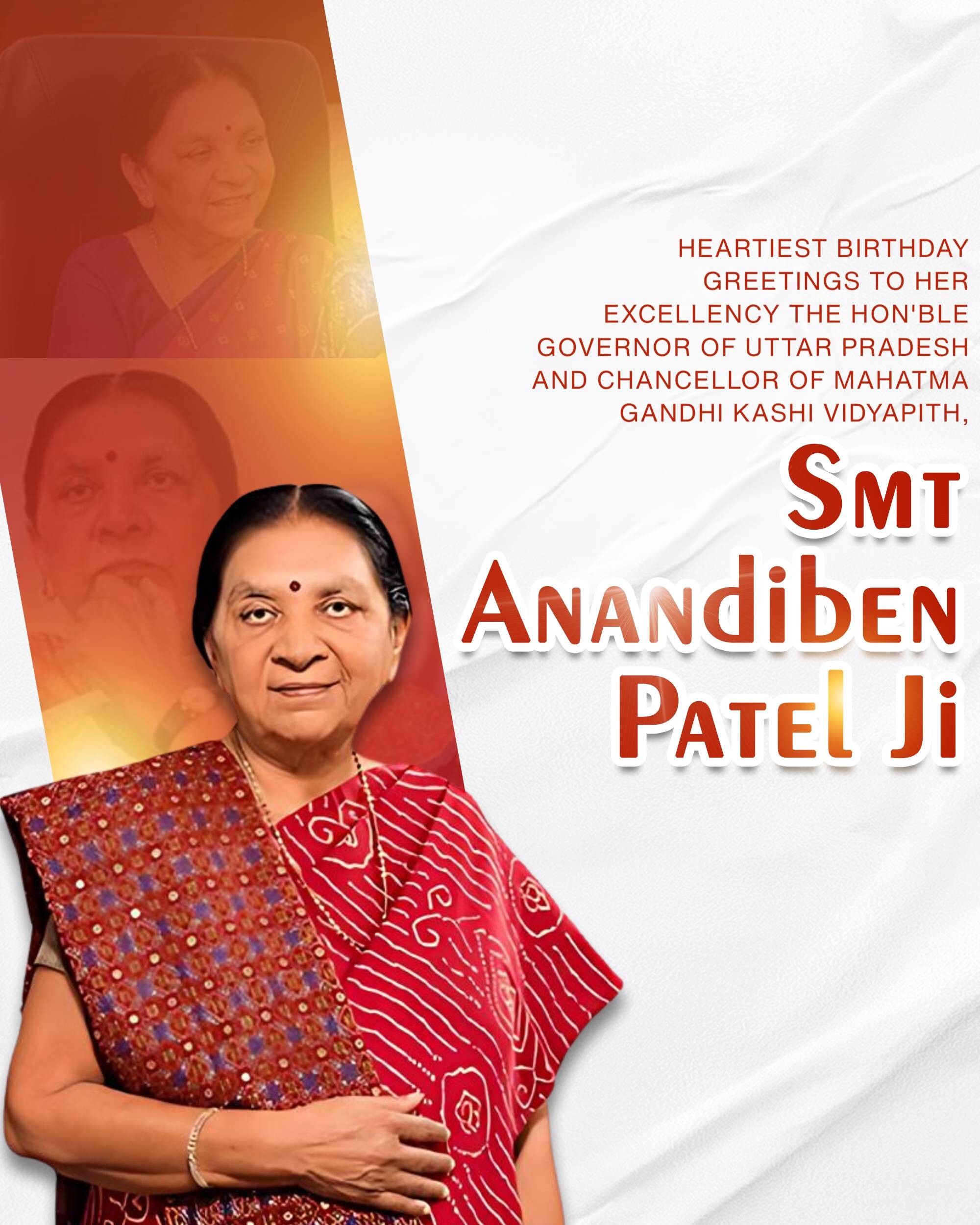 Anandiben Patel Birthday