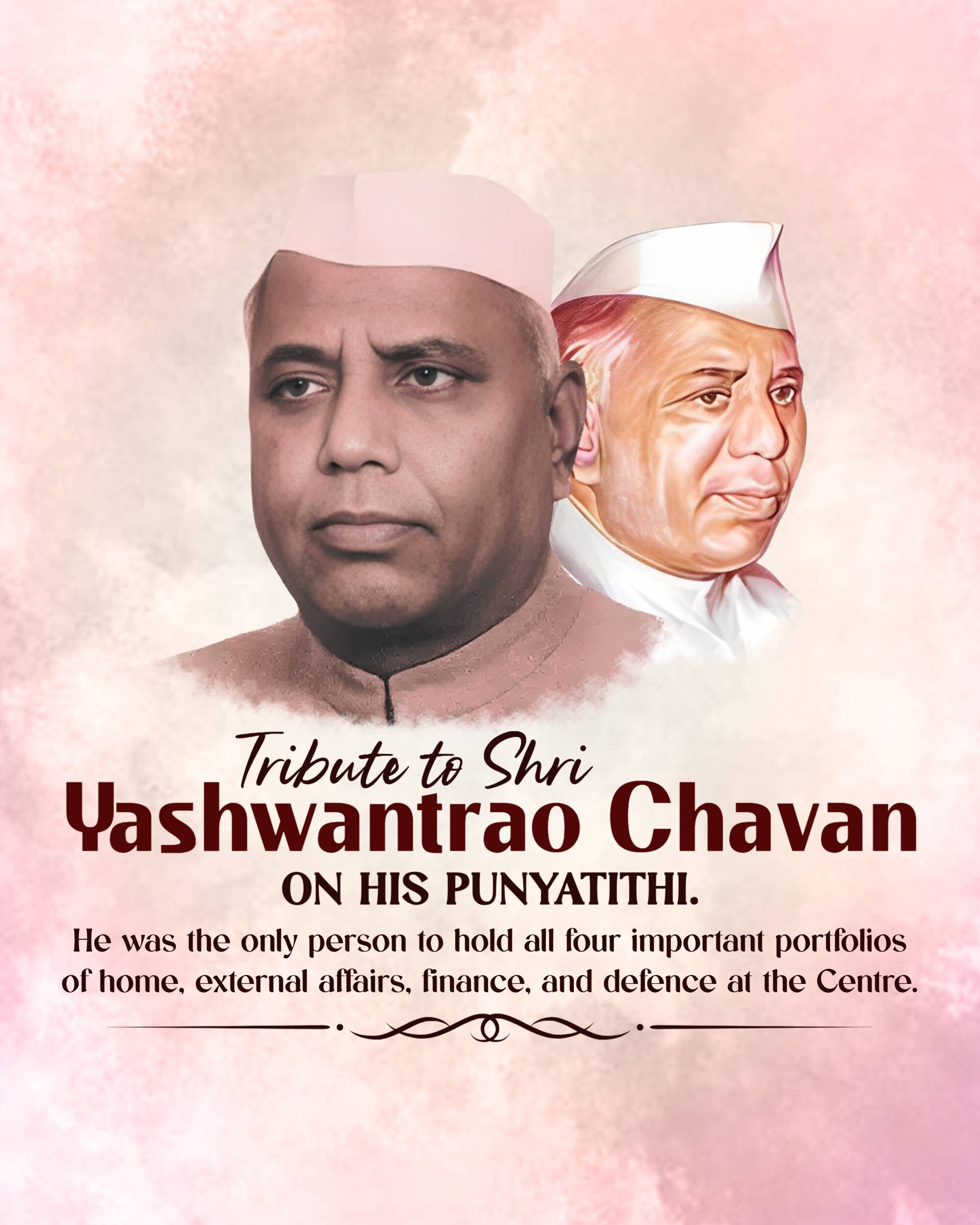 Yashwant Rao Chavan Punyatithi