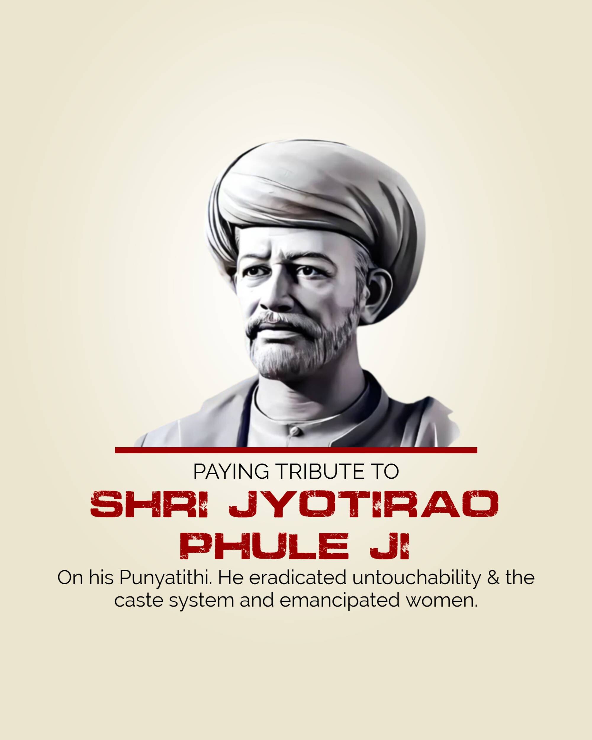Jyotirao Phule Punyatithi