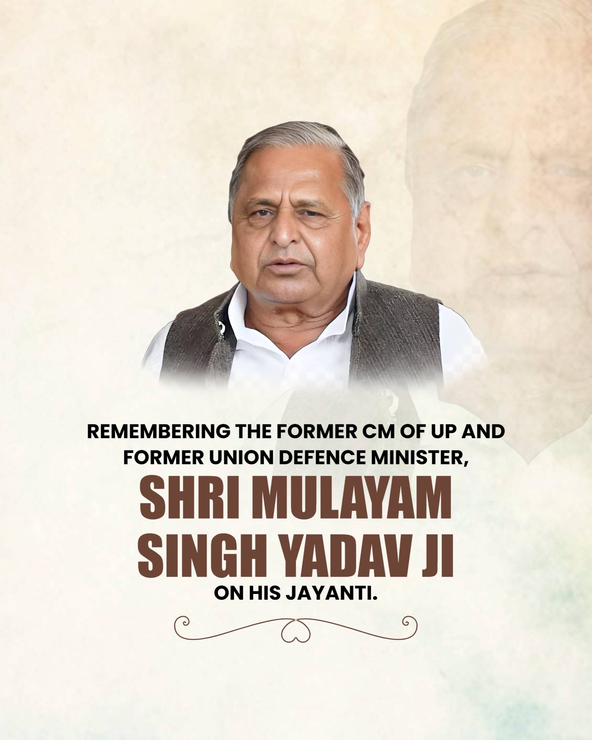 Mulayam Singh Yadav Jayanti