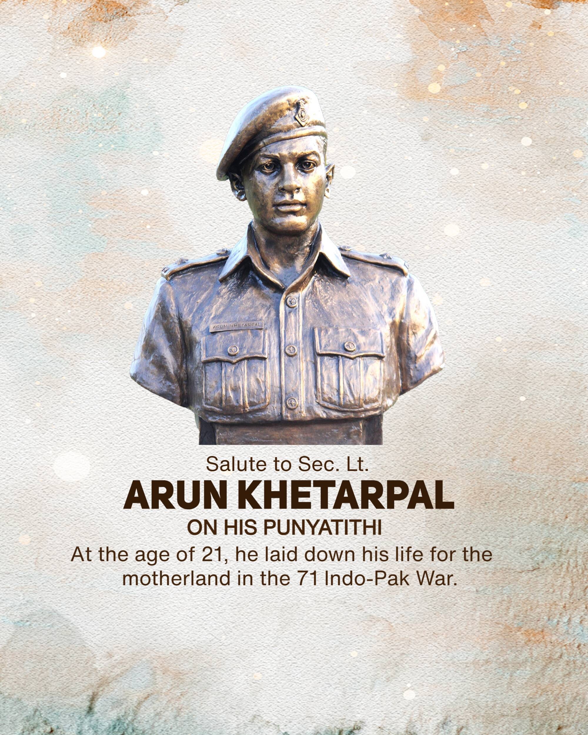 Arun Khetarpal Punyatithi