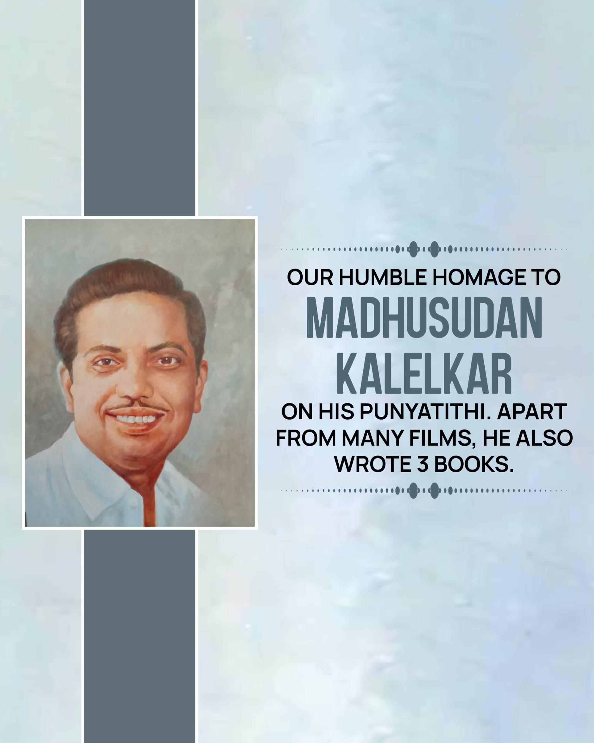 Madhusudan Kalelkar Punyatithi
