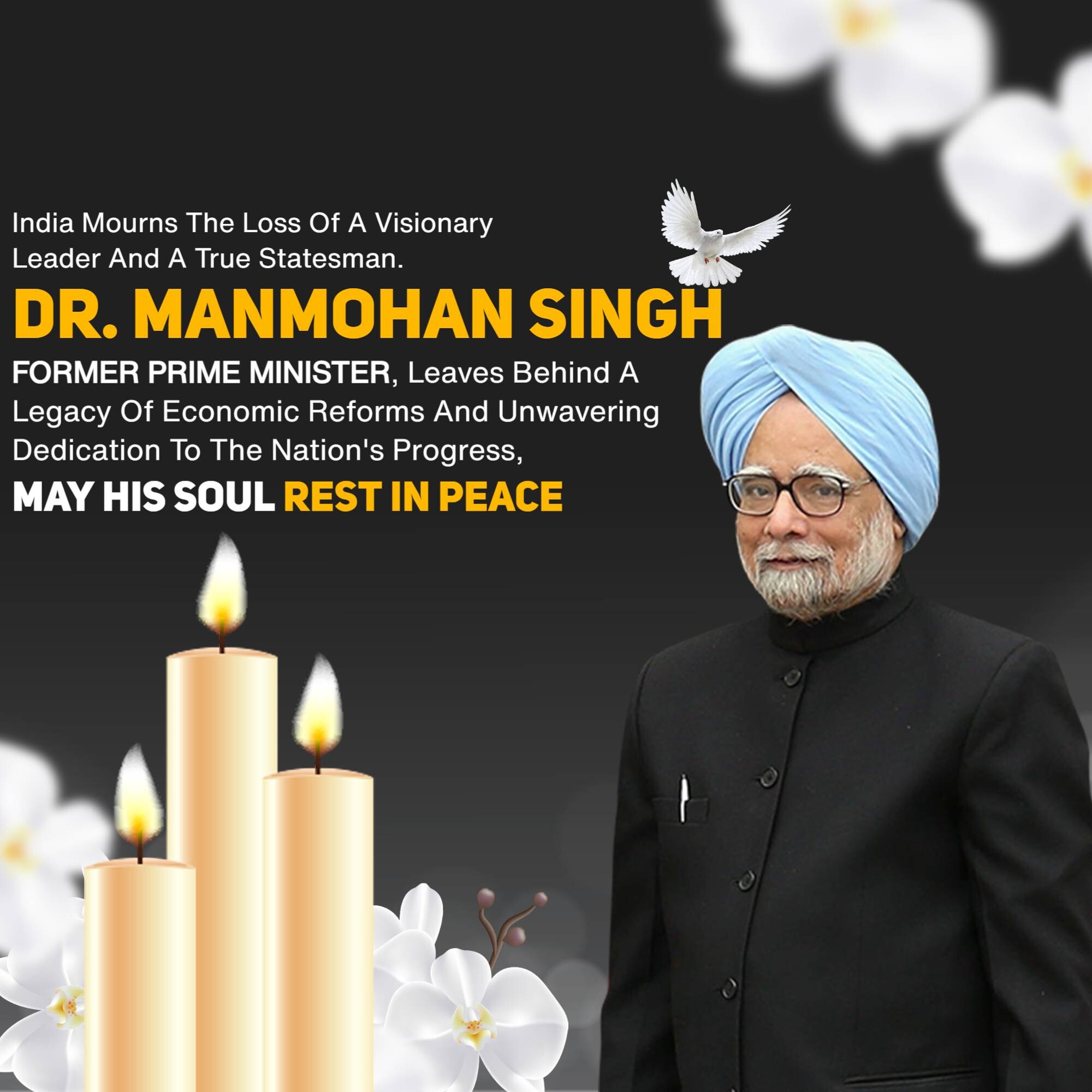 RIP Manmohan Singh