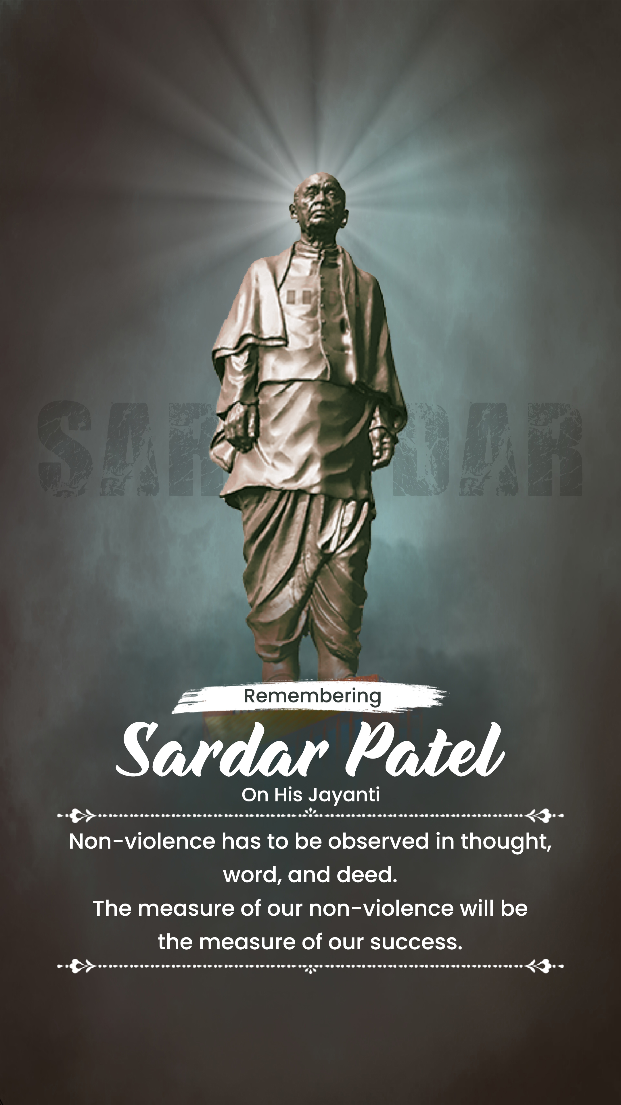 Sardar Patel jayanti