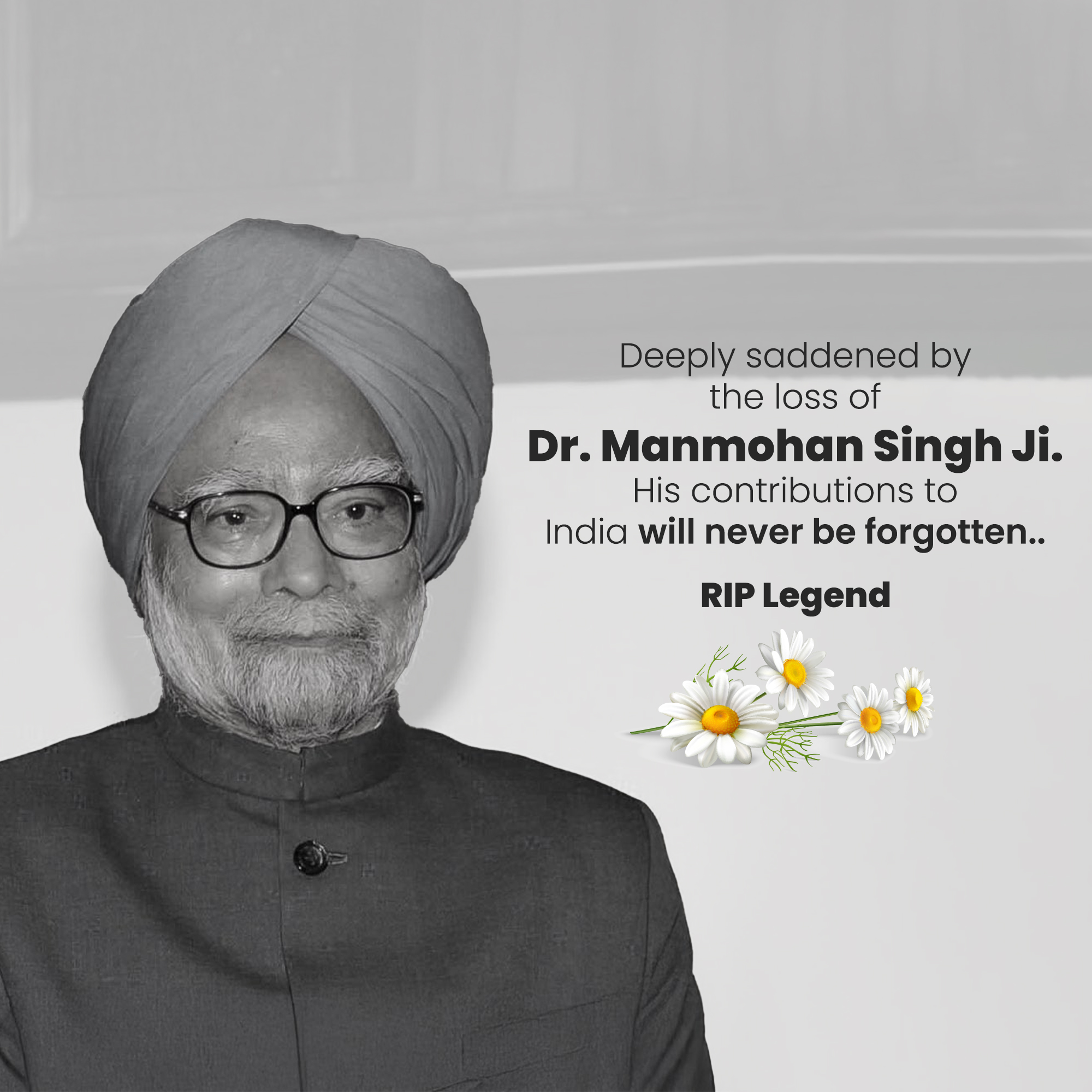 RIP Manmohan Singh