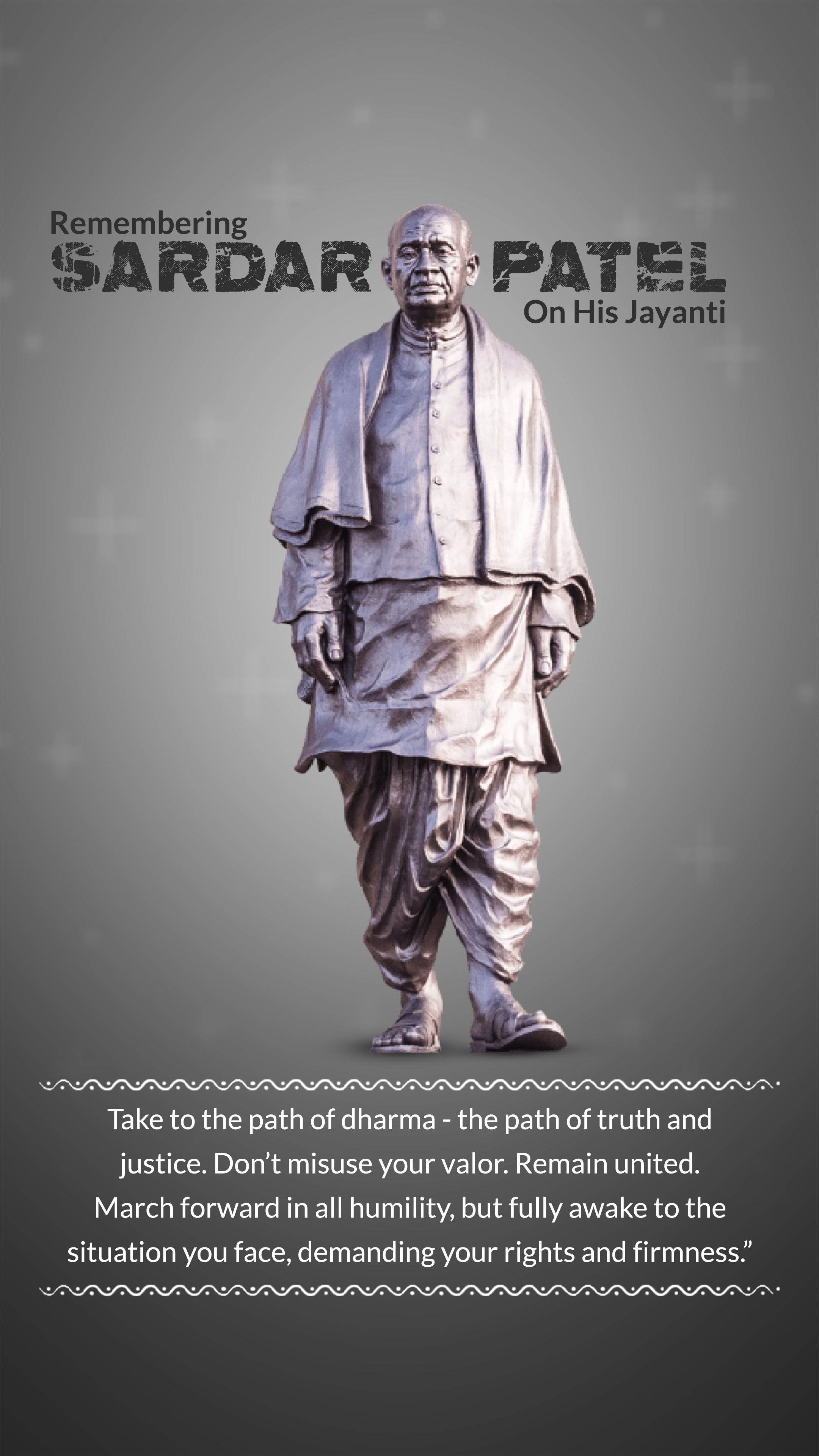Sardar Patel jayanti