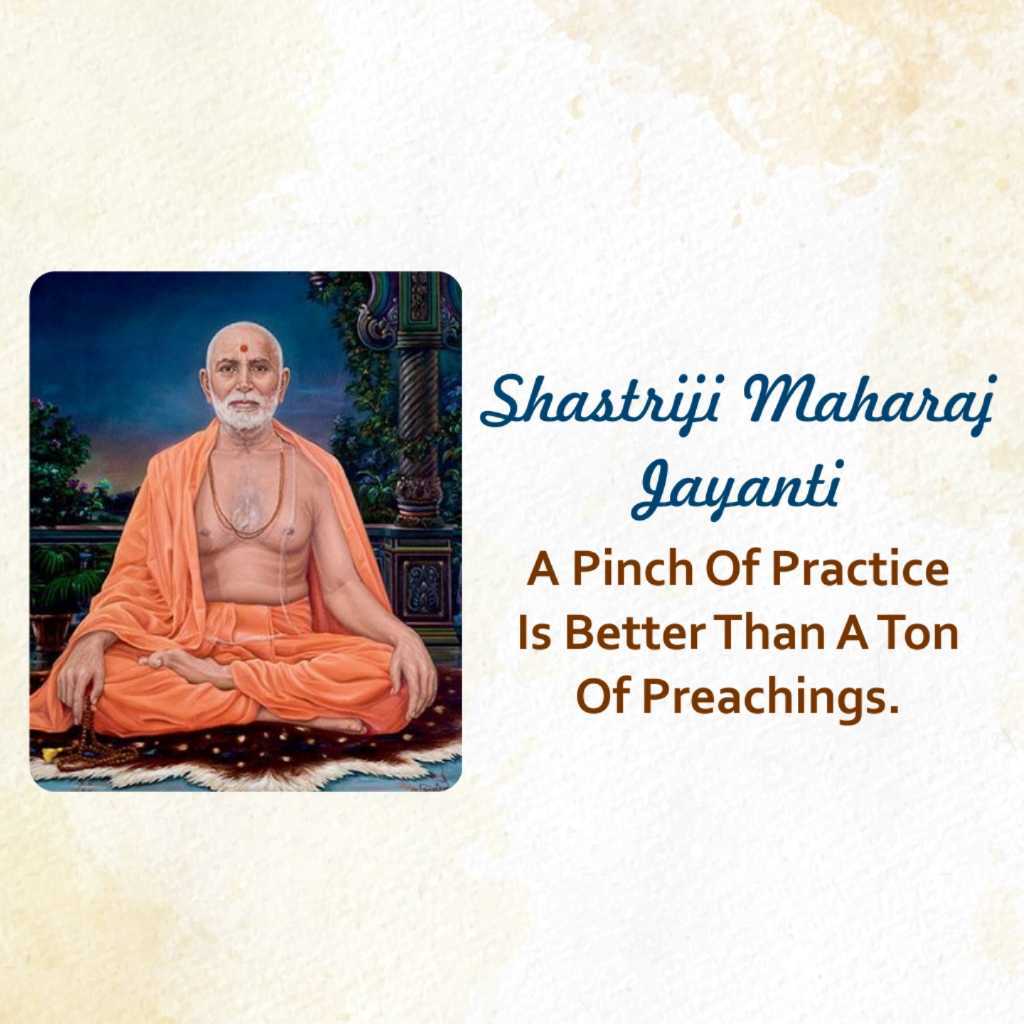 Shastri Ji Maharaj Jayanti