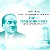 Shanti Svarup Bhatanagar Birth Anniversary