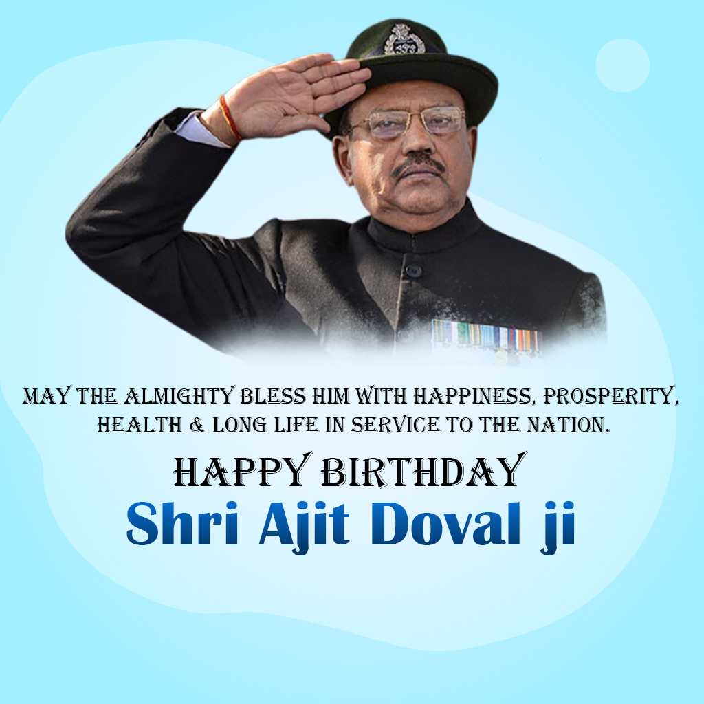 Ajit Doval Birthday