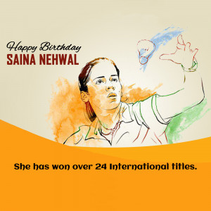 Saina Nehwal Birthday
