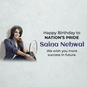 Saina Nehwal Birthday