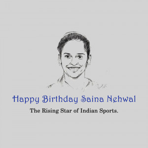 Saina Nehwal Birthday