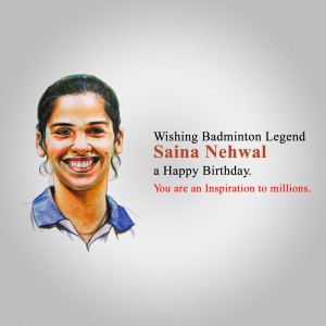Saina Nehwal Birthday