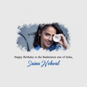 Saina Nehwal Birthday