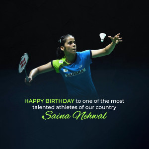 Saina Nehwal Birthday