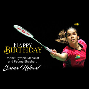 Saina Nehwal Birthday