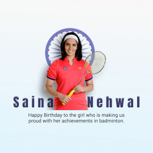 Saina Nehwal Birthday