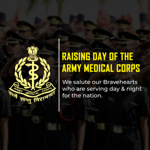 Raising day of the Army Medical Corps