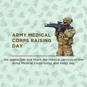 Raising day of the Army Medical Corps