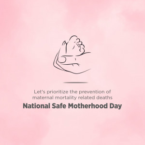 National Safe Motherhood Day